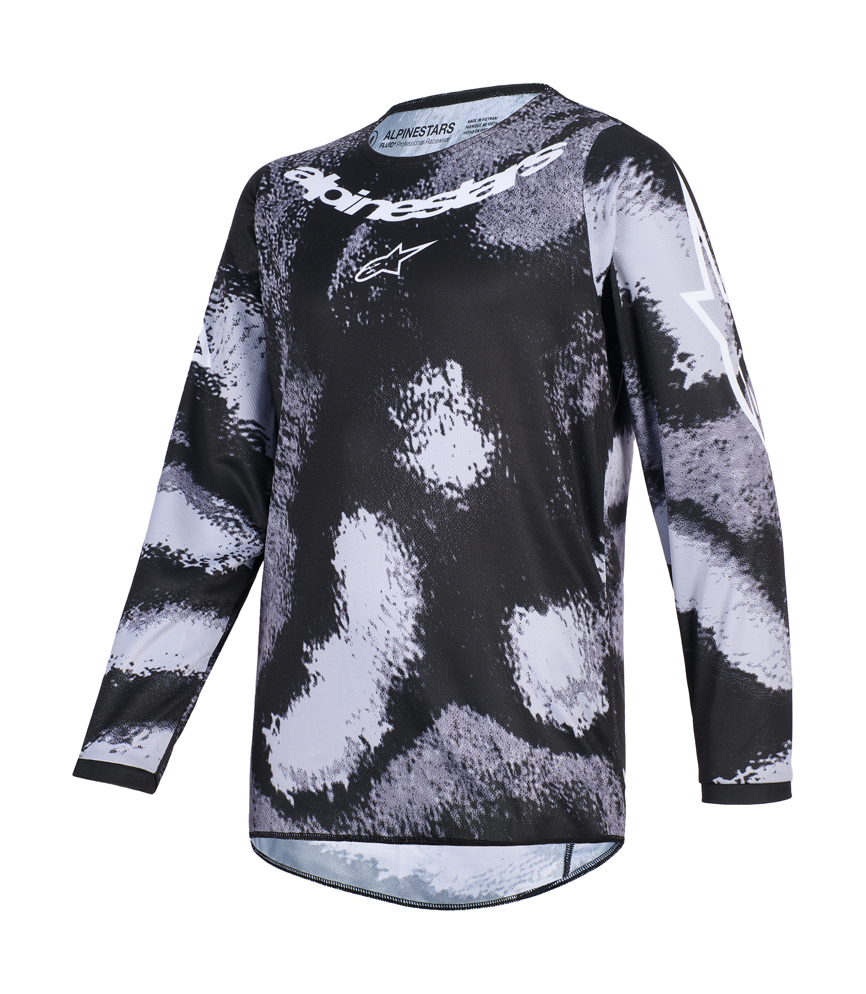 Alpinestars Kinder Crosskleding 2026 Fluid Lahnd - Iron / Camo