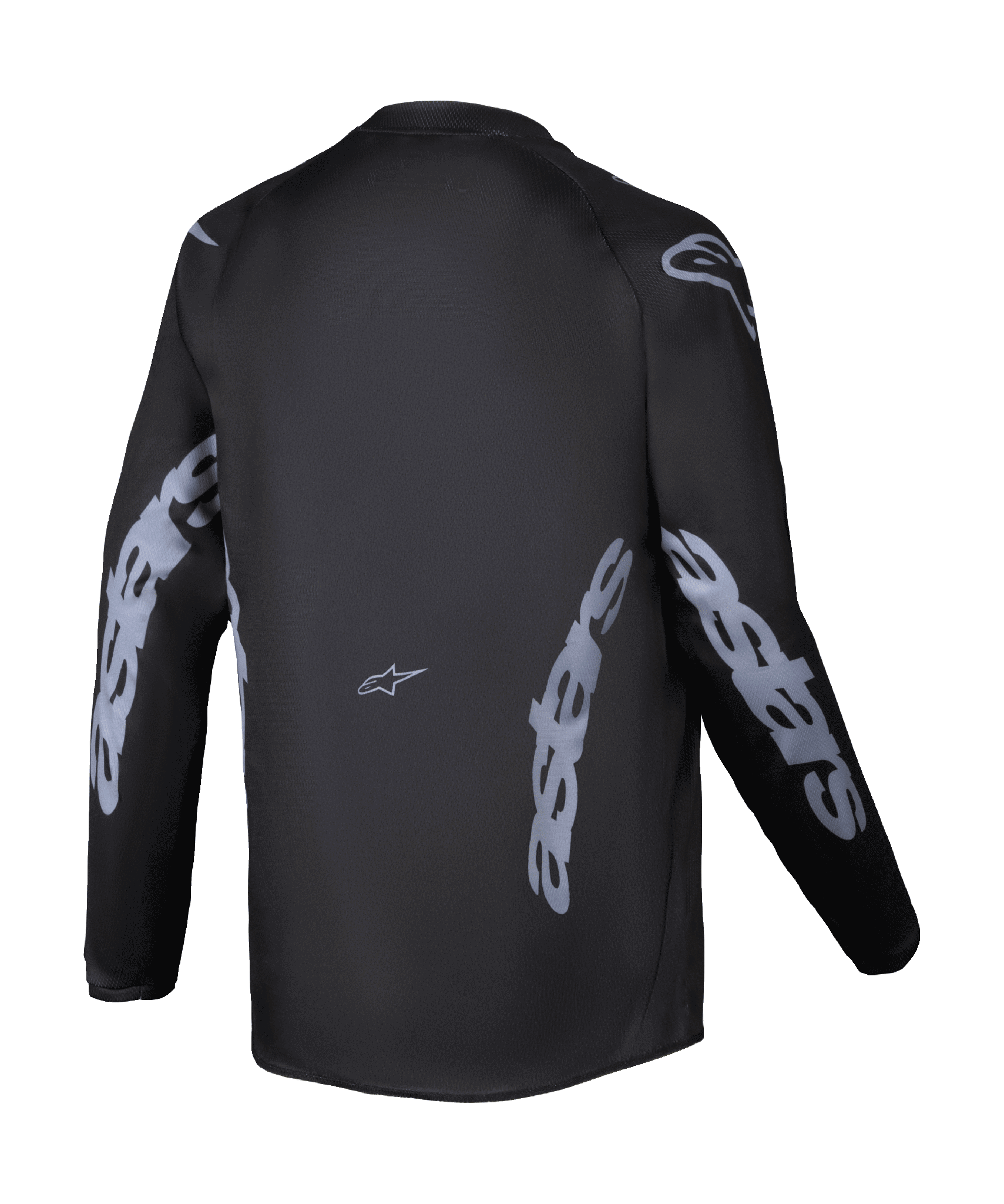 Alpinestars Kinder Cross Shirt Racer Graphite - Zwart / Grijs