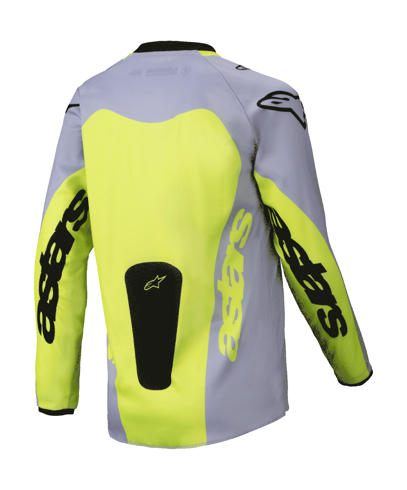 Alpinestars Kinder Cross Shirt Racer Veil - Grijs / Fluo Geel