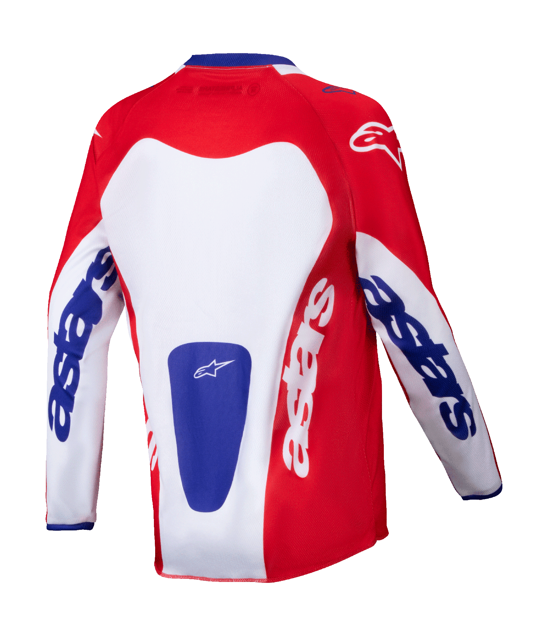 Alpinestars Kinder Cross Shirt Racer Veil - Rood / Wit