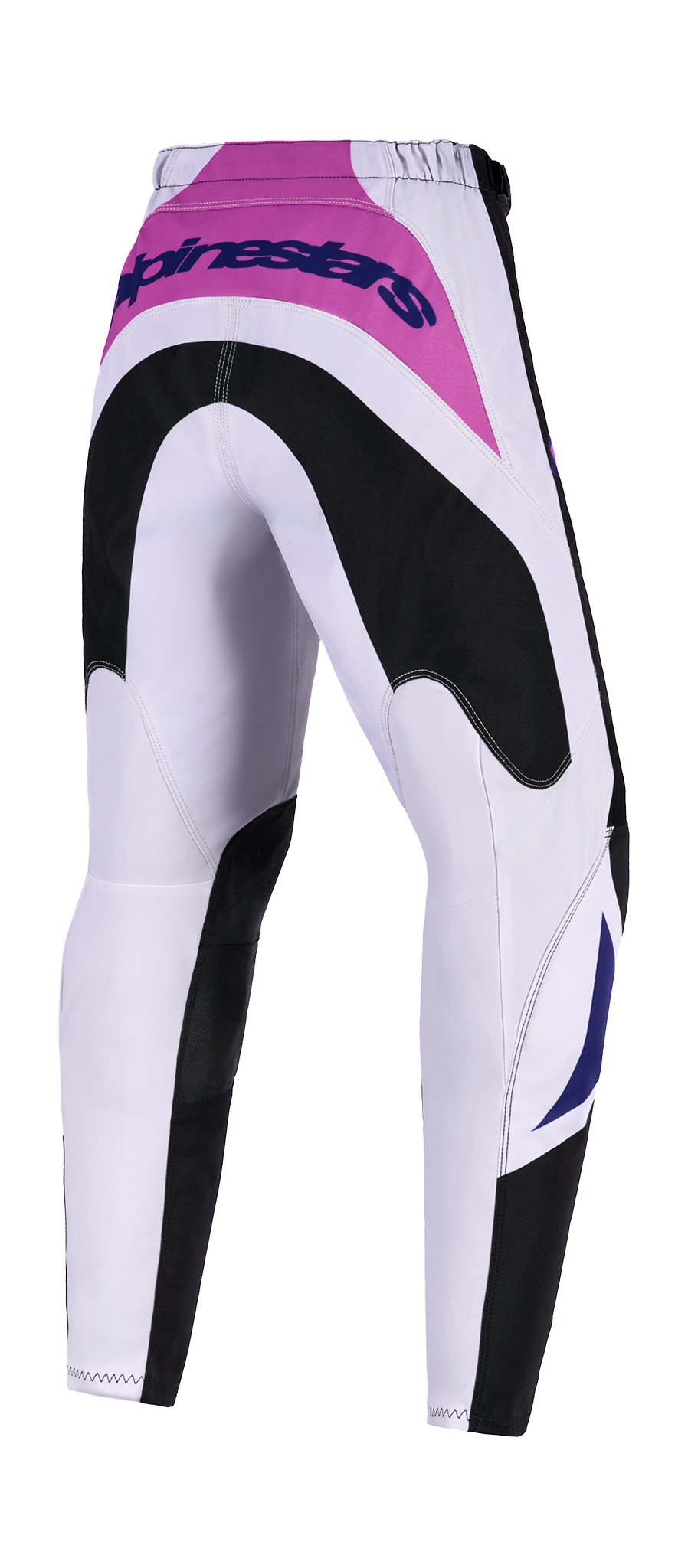 Alpinestars Kinder Crossbroek 2026 Fluid Grid - Zwart / Licht Grijs / Paars
