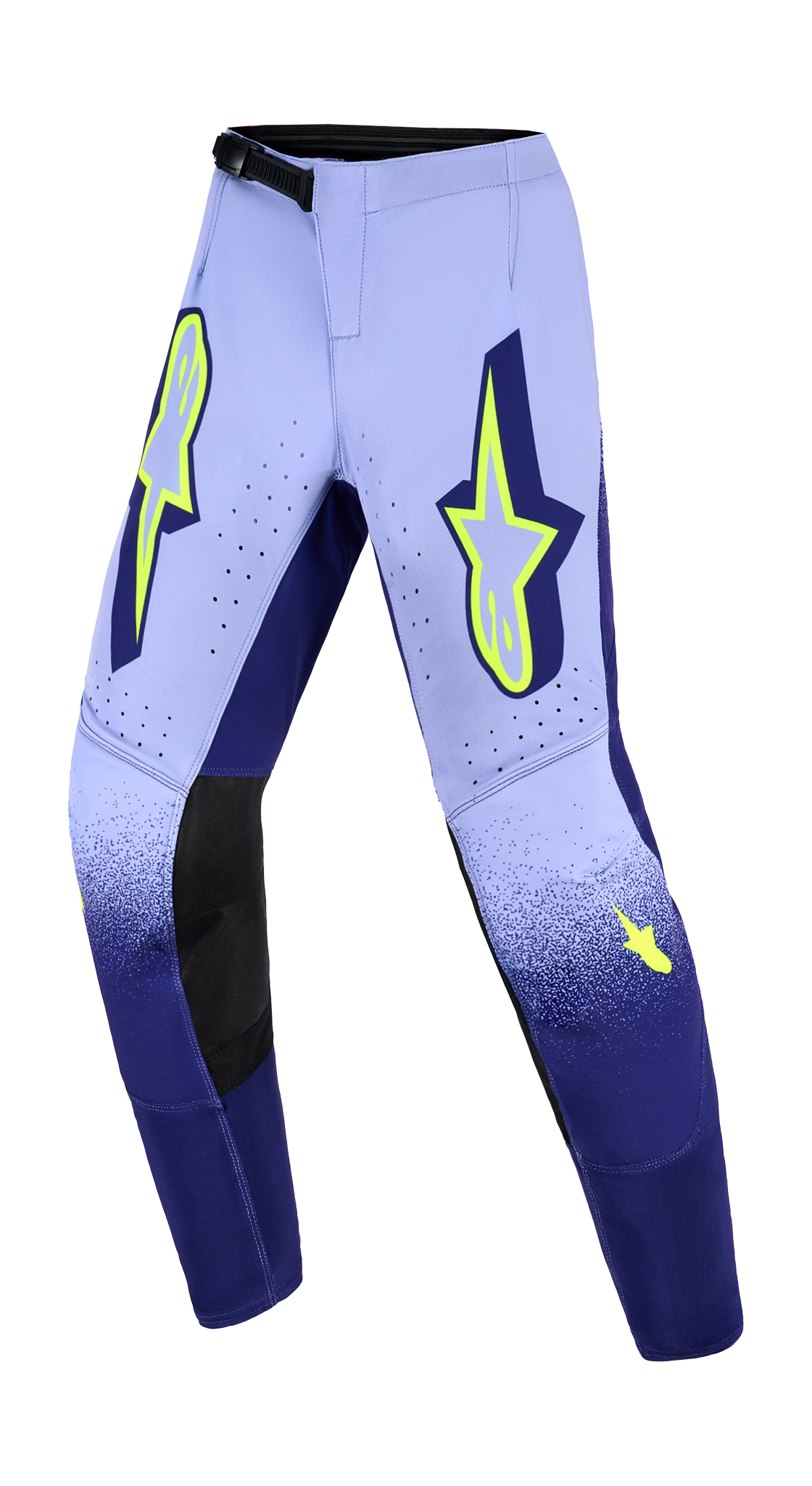Alpinestars Kinder Crossbroek 2026 Supertech Scenz - Paars / Fluo Geel