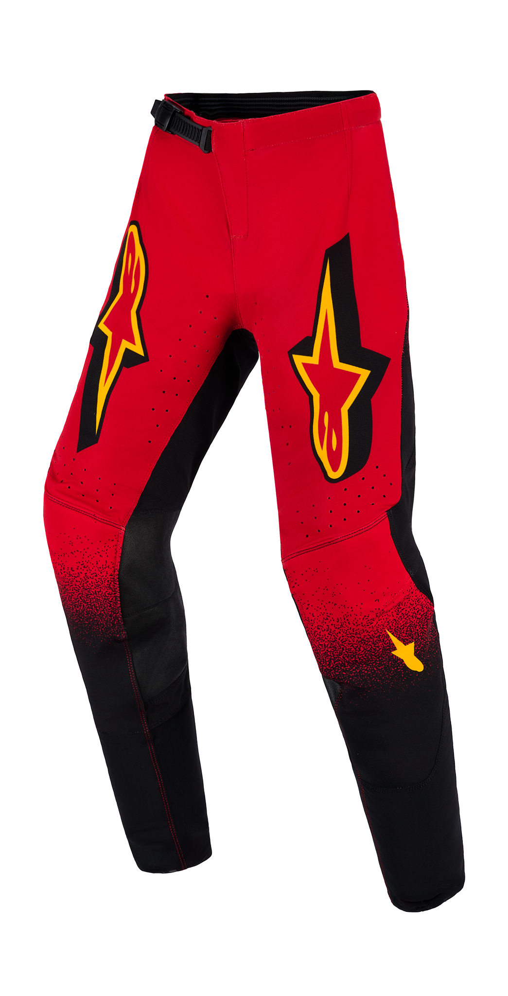 Alpinestars Kinder Crossbroek 2026 Supertech Scenz - Rood / Zwart / Geel