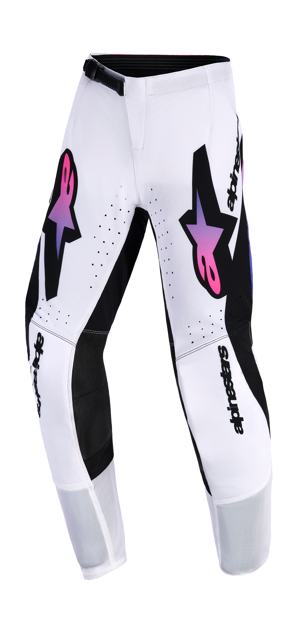 Alpinestars Kinder Crossbroek 2026 Supertech Vista - Wit / Paars / Zwart