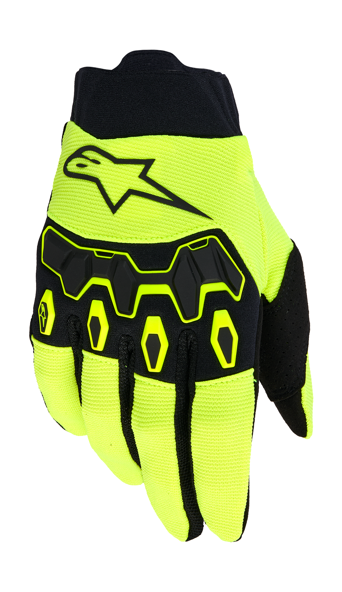 Alpinestars Kinder Crosshandschoenen 2026 Full Bore V2 - Fluo Geel / Zwart