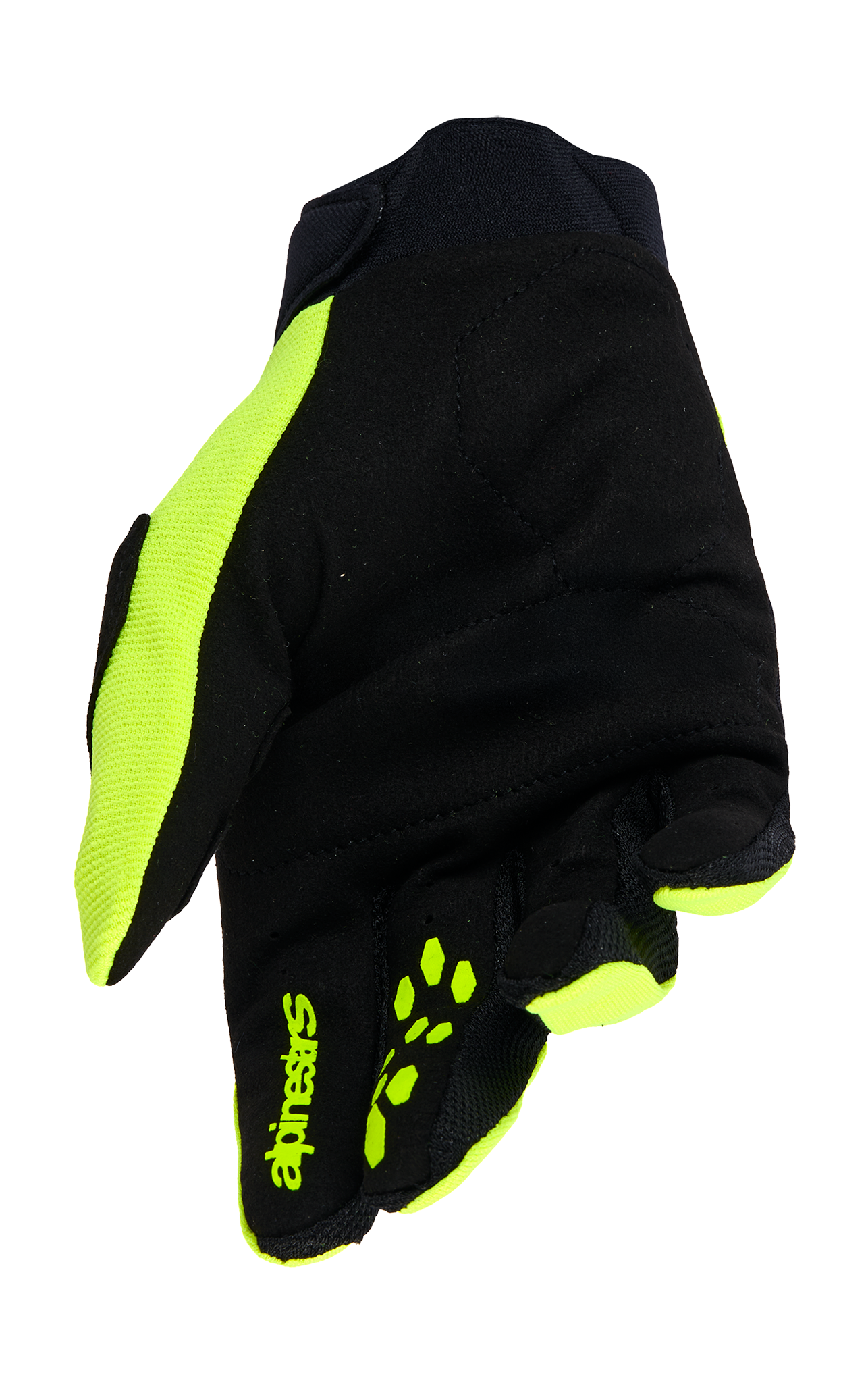 Alpinestars Kinder Crosshandschoenen 2026 Full Bore V2 - Fluo Geel / Zwart