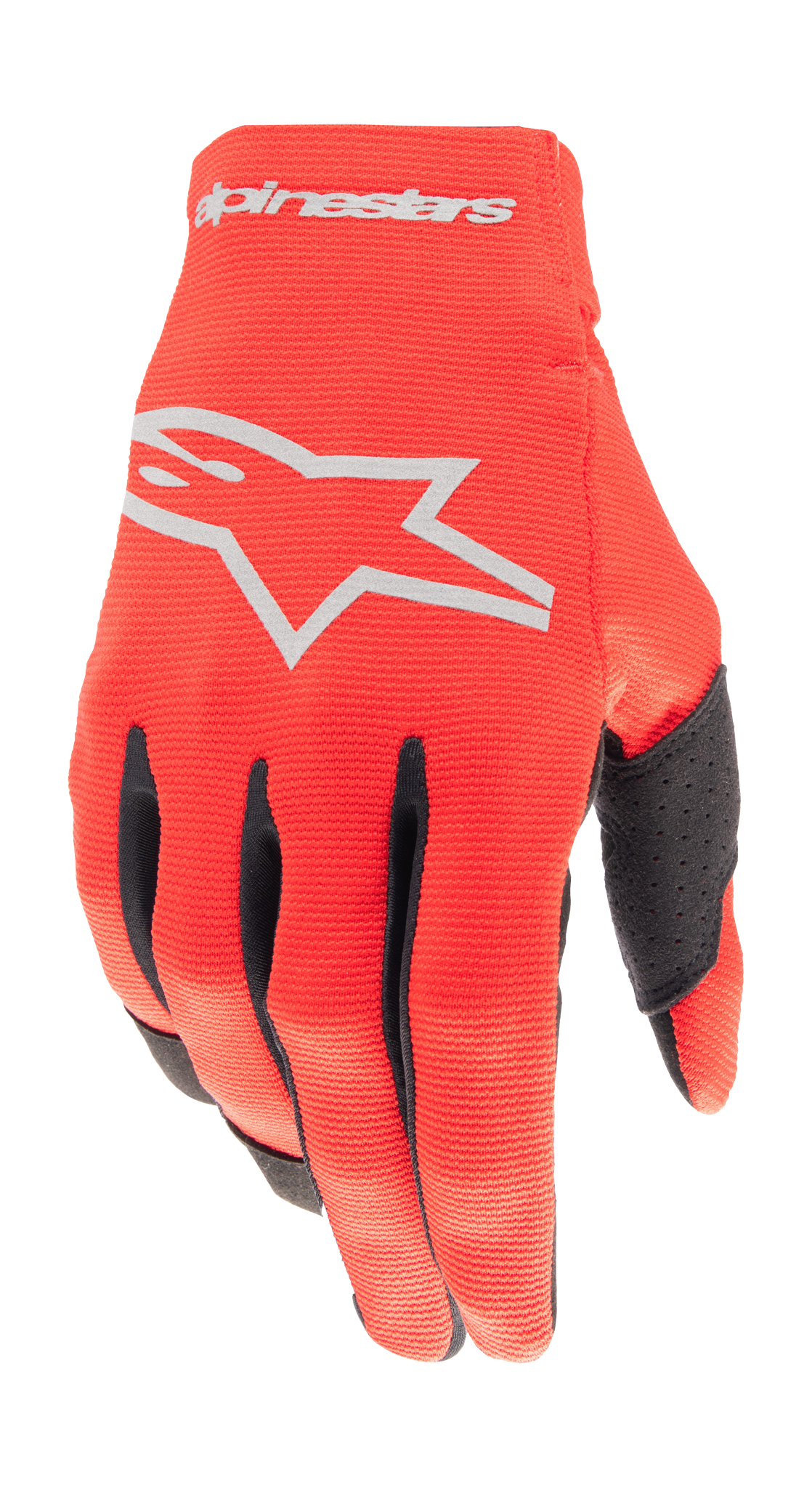 Alpinestars Kinder Crosshandschoenen 2026 Radar - Mars Rood / Zilver