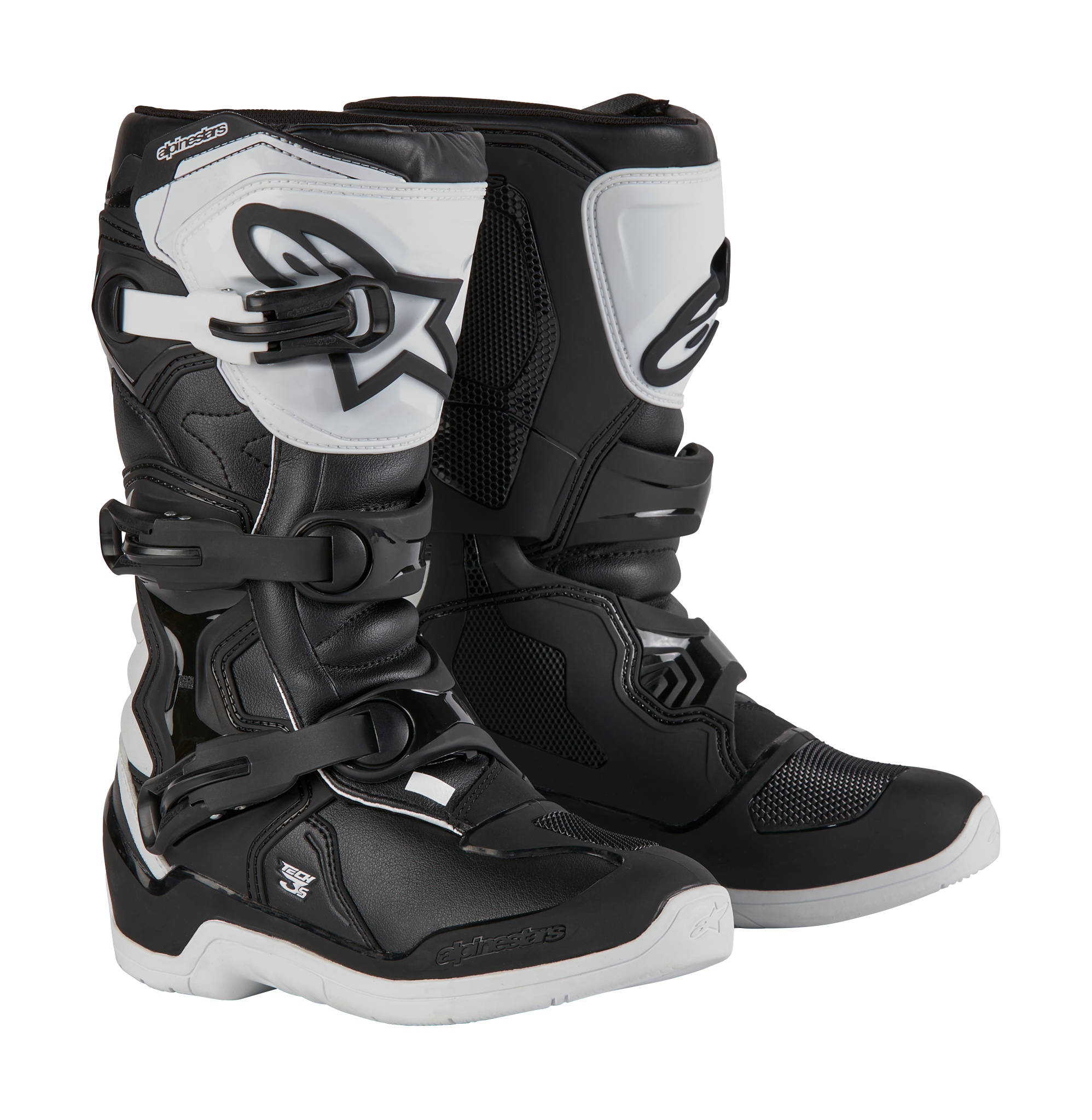Alpinestars Kinder Crosslaarzen Tech 3S - Wit / Zwart