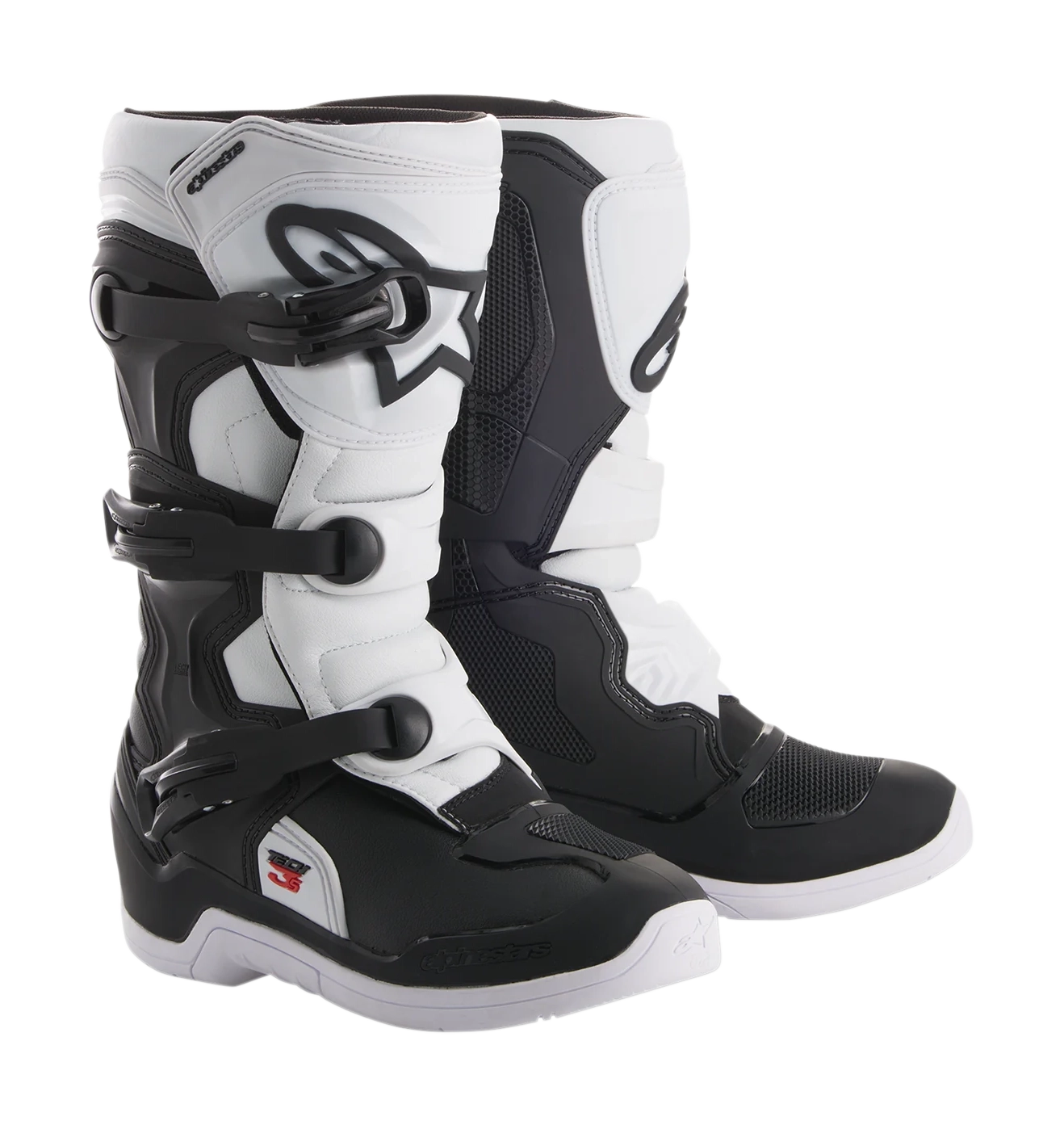 Alpinestars Kinder Crosslaarzen Tech 3S - Zwart / Wit