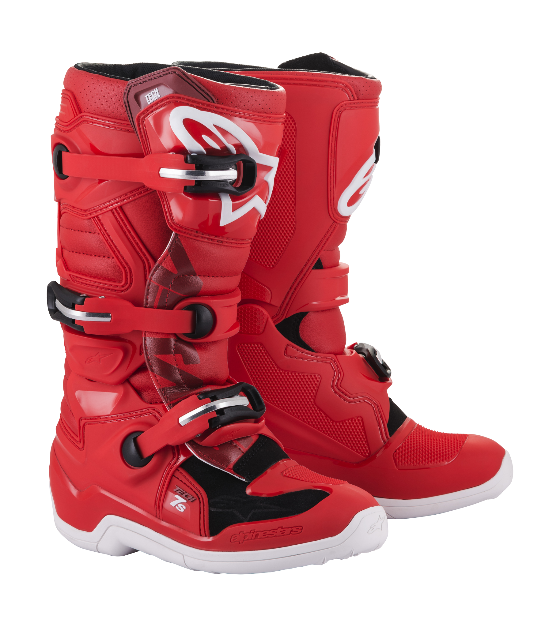 Alpinestars Kinder Crosslaarzen Tech 7S - Rood