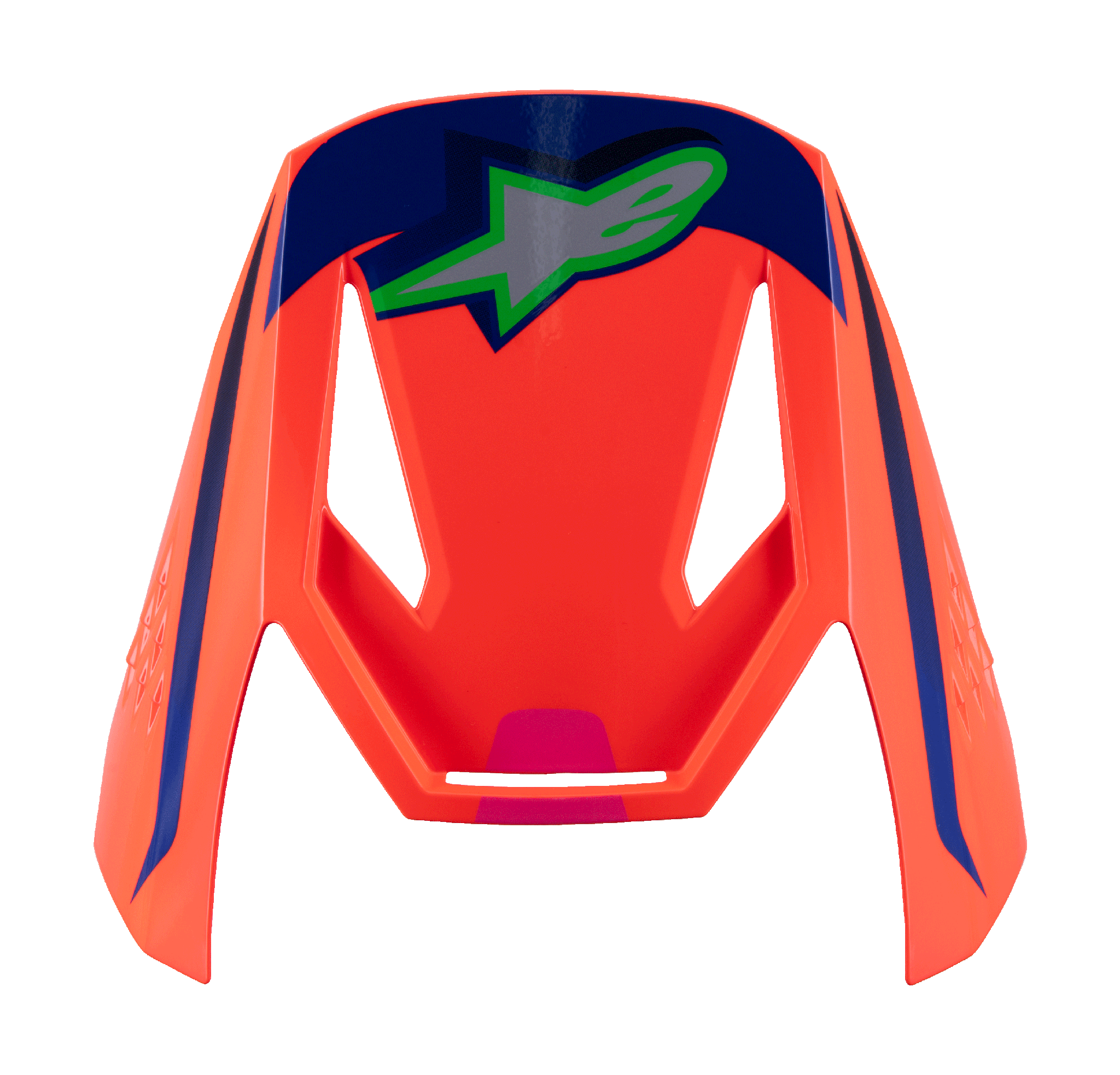 Alpinestars Kinder Helmklep S-M3 Deegan - Oranje / Paars / Roze