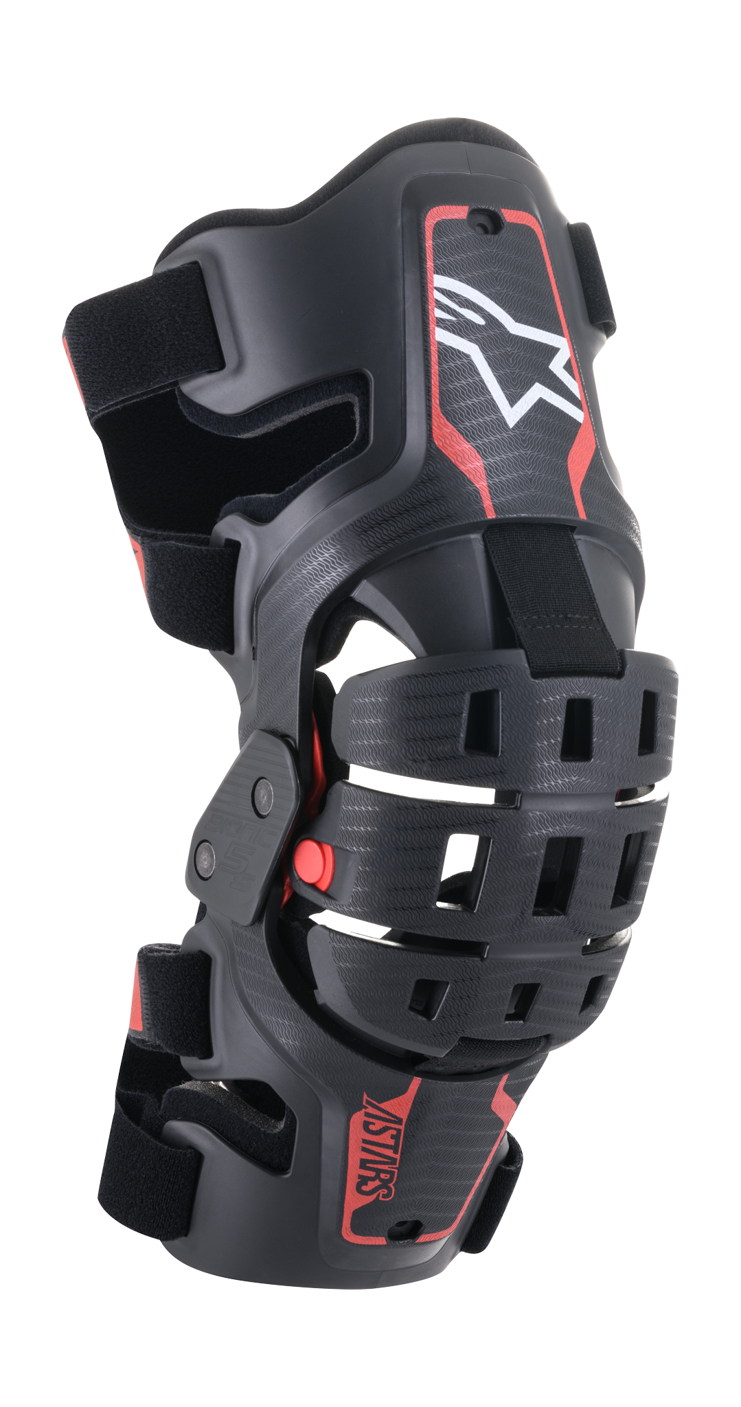 Alpinestars Kinder Kniebraces Bionic 5S - Zwart / Rood