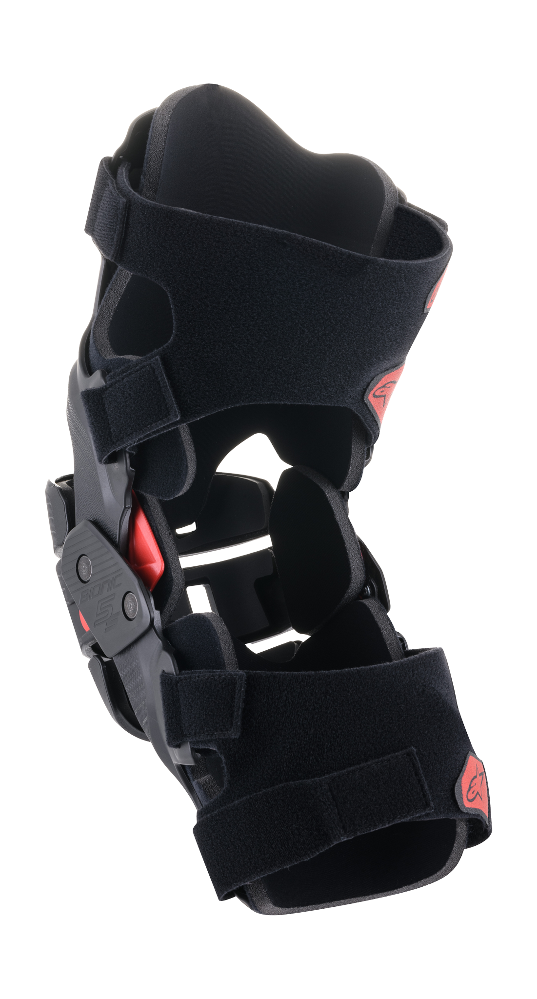 Alpinestars Kinder Kniebraces Bionic 5S - Zwart / Rood