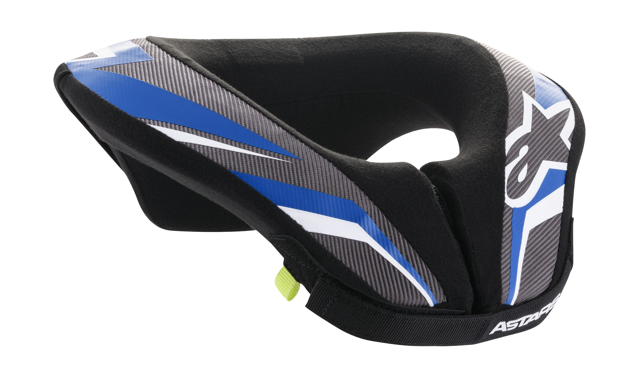 Alpinestars Kinder Nekband Sequence - Zwart / Antraciet / Blauw