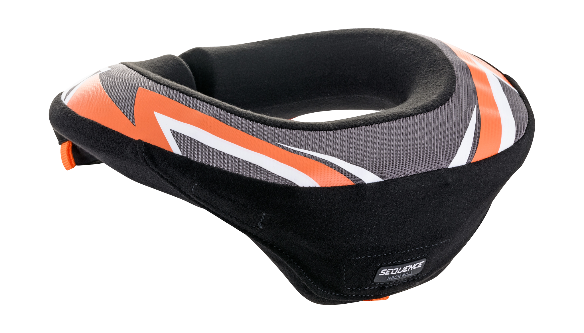 Alpinestars Kinder Nekband Sequence - Zwart / Antraciet / Oranje