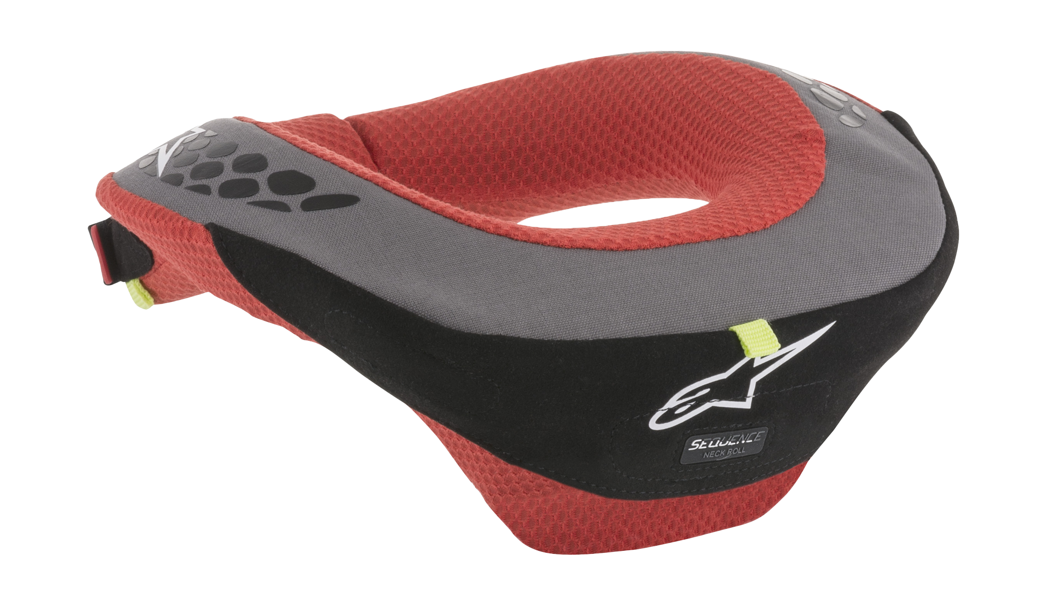 Alpinestars Kinder Nekband Sequence - Zwart / Rood