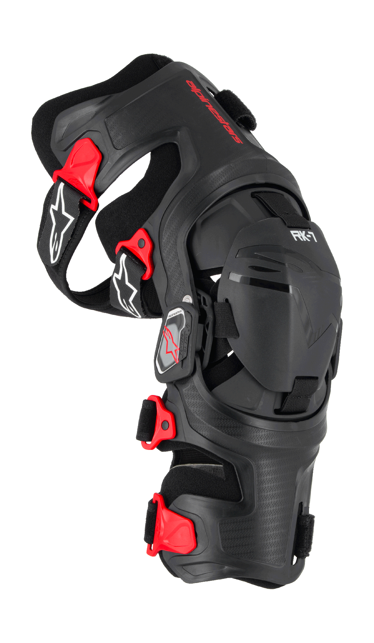 Alpinestars Kniebraces RK-7 Plasma - Zwart / Rood