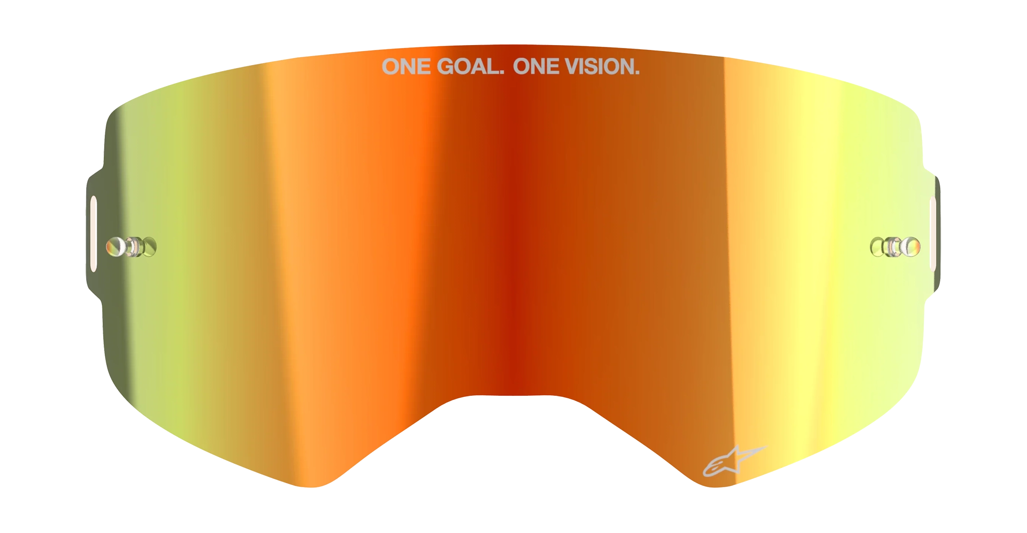 Alpinestars Lens Supertech - Injected Spiegel Rood