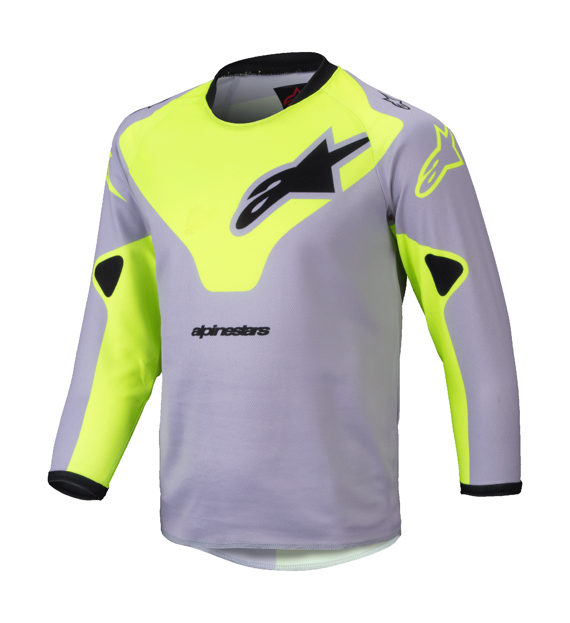 Alpinestars Mini Crosskleding Racer Veil - Grijs / Fluo Geel