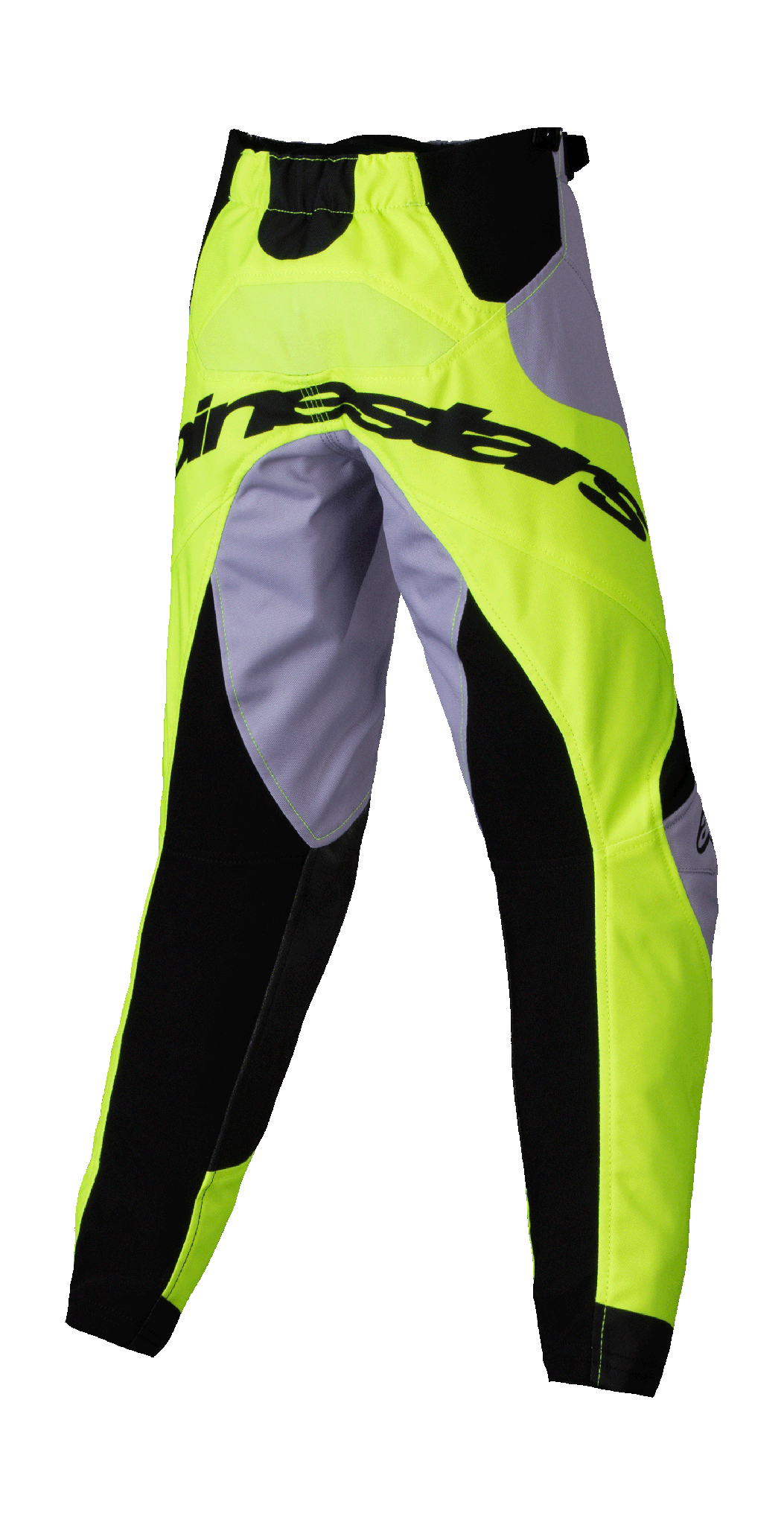 Alpinestars Mini Crossbroek Racer Veil - Grijs / Fluo Geel