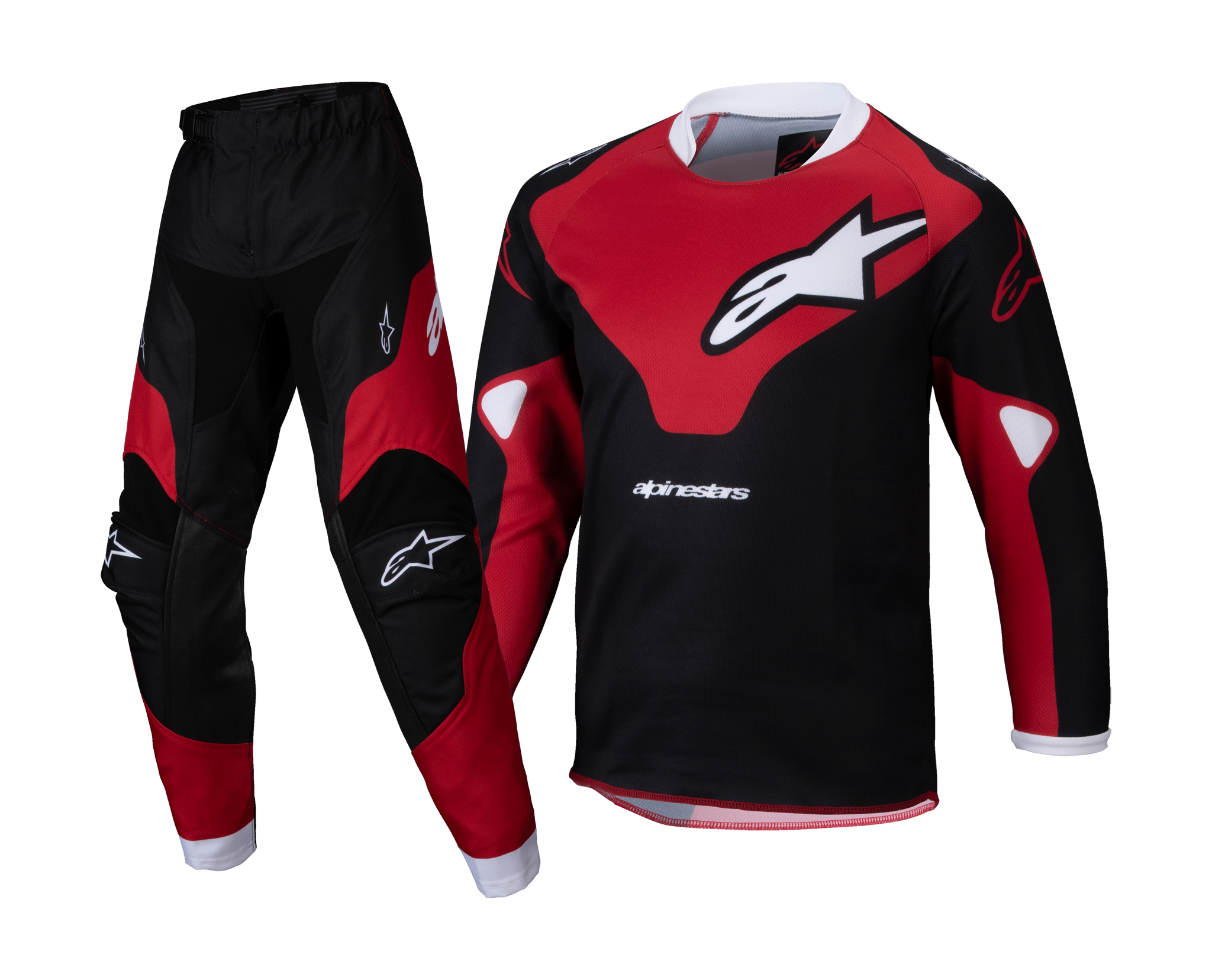 Alpinestars Mini Crosskleding Racer Veil - Zwart / Rood