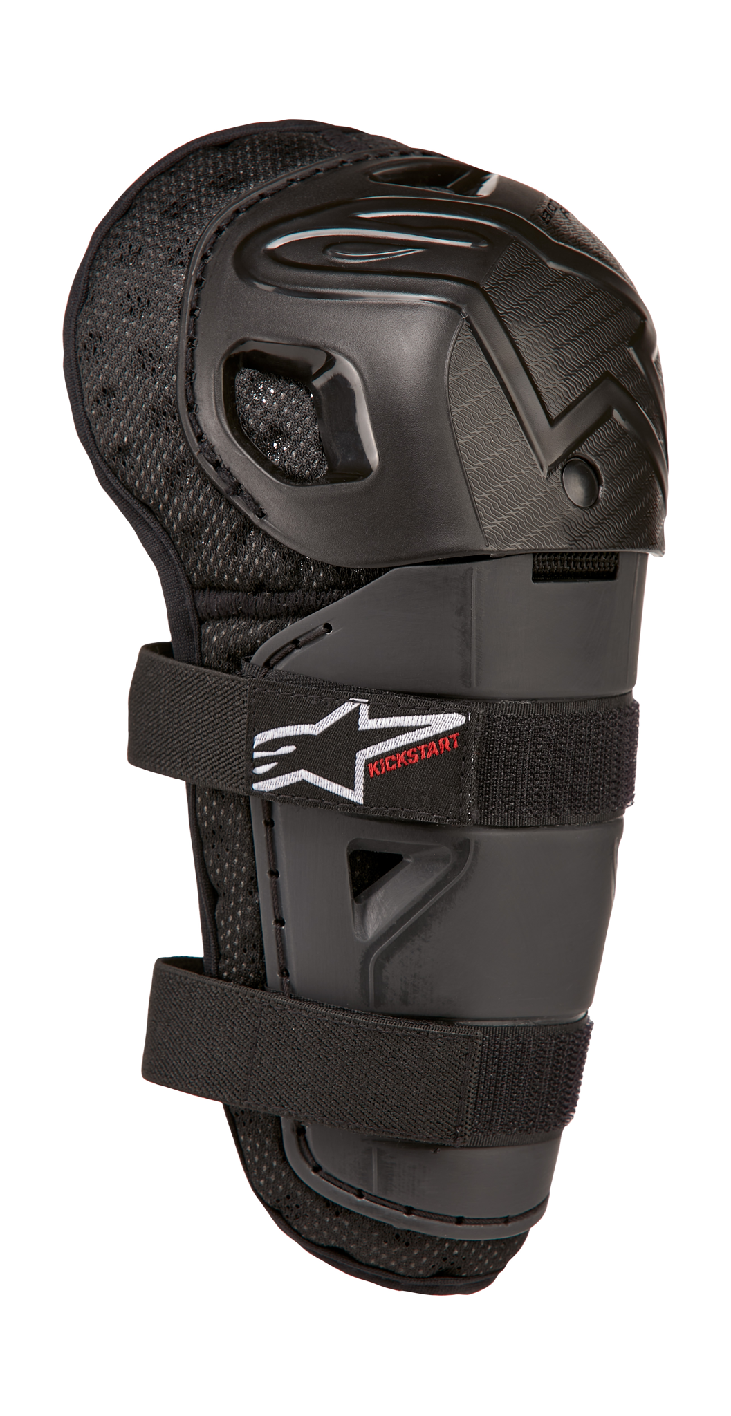 Alpinestars Mini Kniebeschermers Bionic Action Kickstart - Zwart / Rood