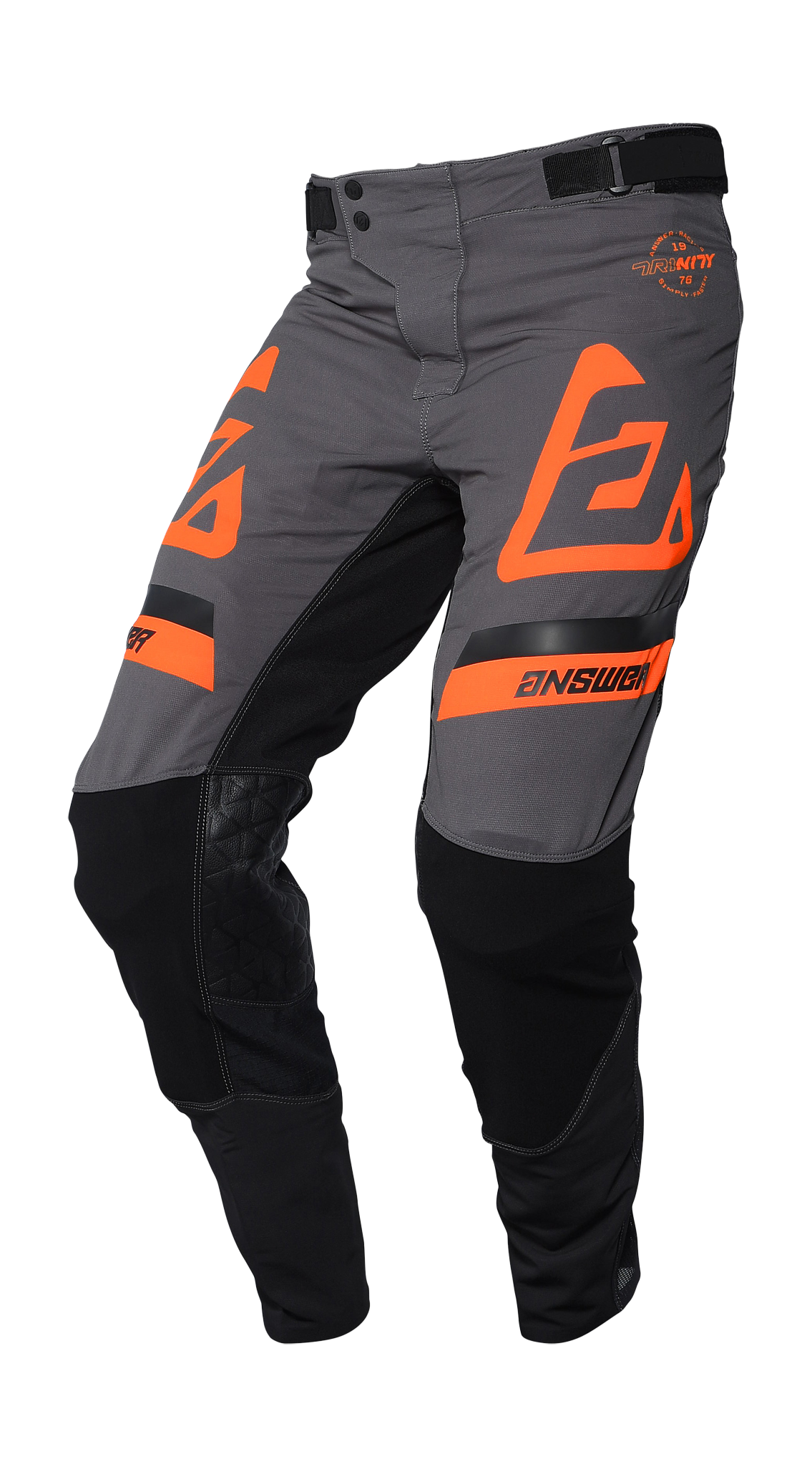Answer Crossbroek Trinity Voyd - Charcoal / Hyper Oranje / Zwart