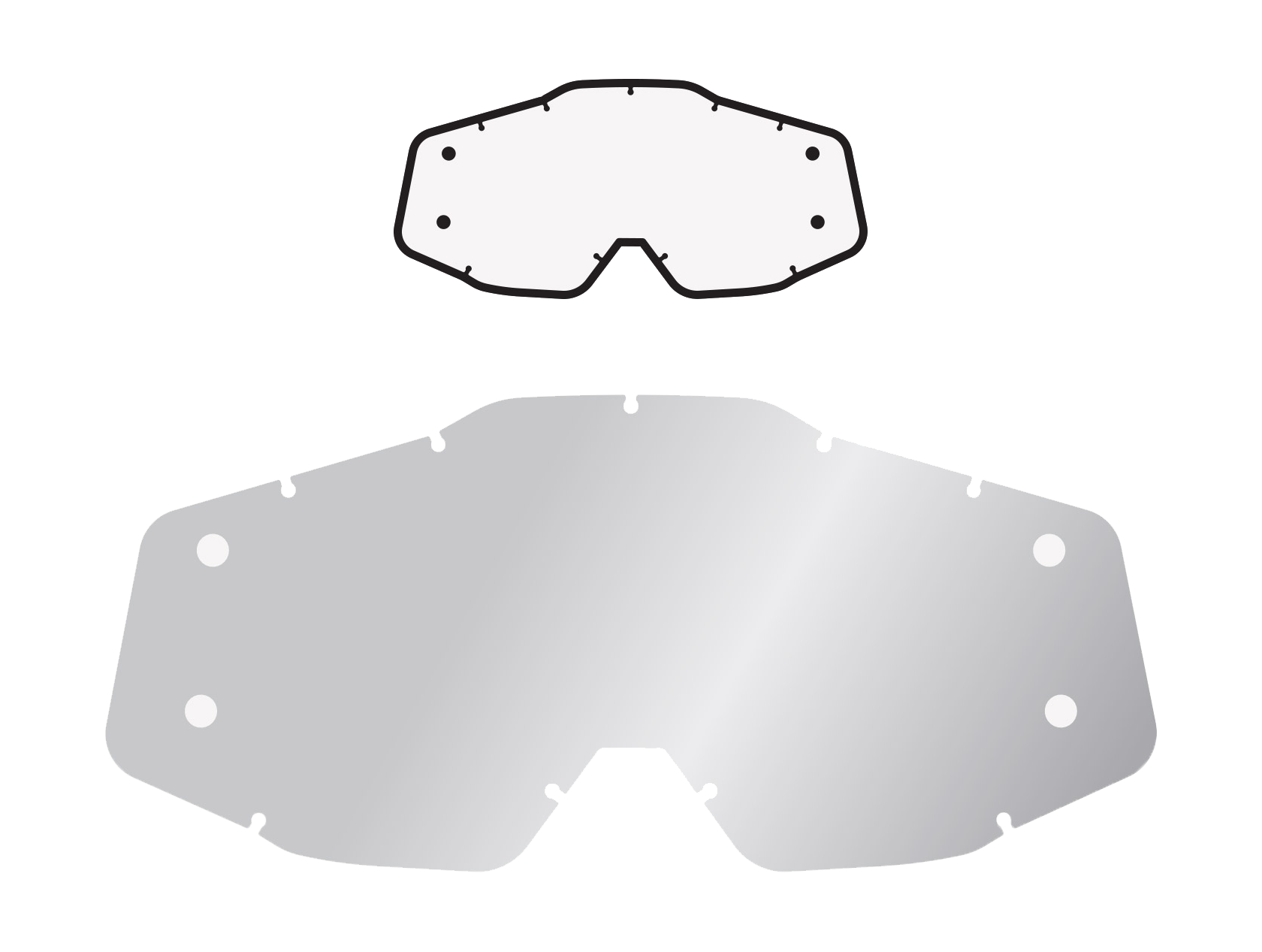 Armor Vision Lens Roll-Off 100% GEN1 RC1/AC1/ST1 - Standaard Clear