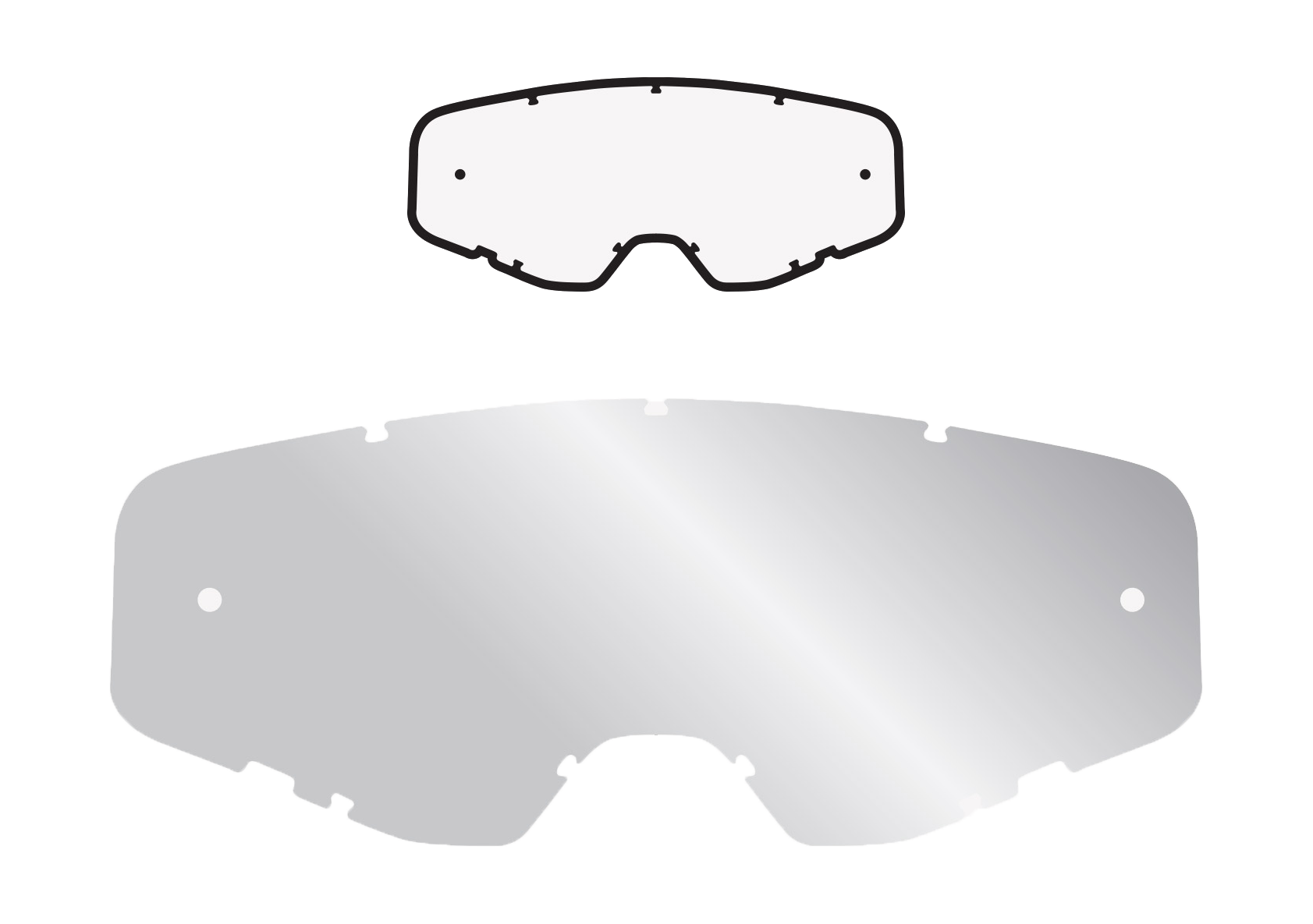 Armor Vision Lens Roll-Off Spy Foundation - Standaard Clear