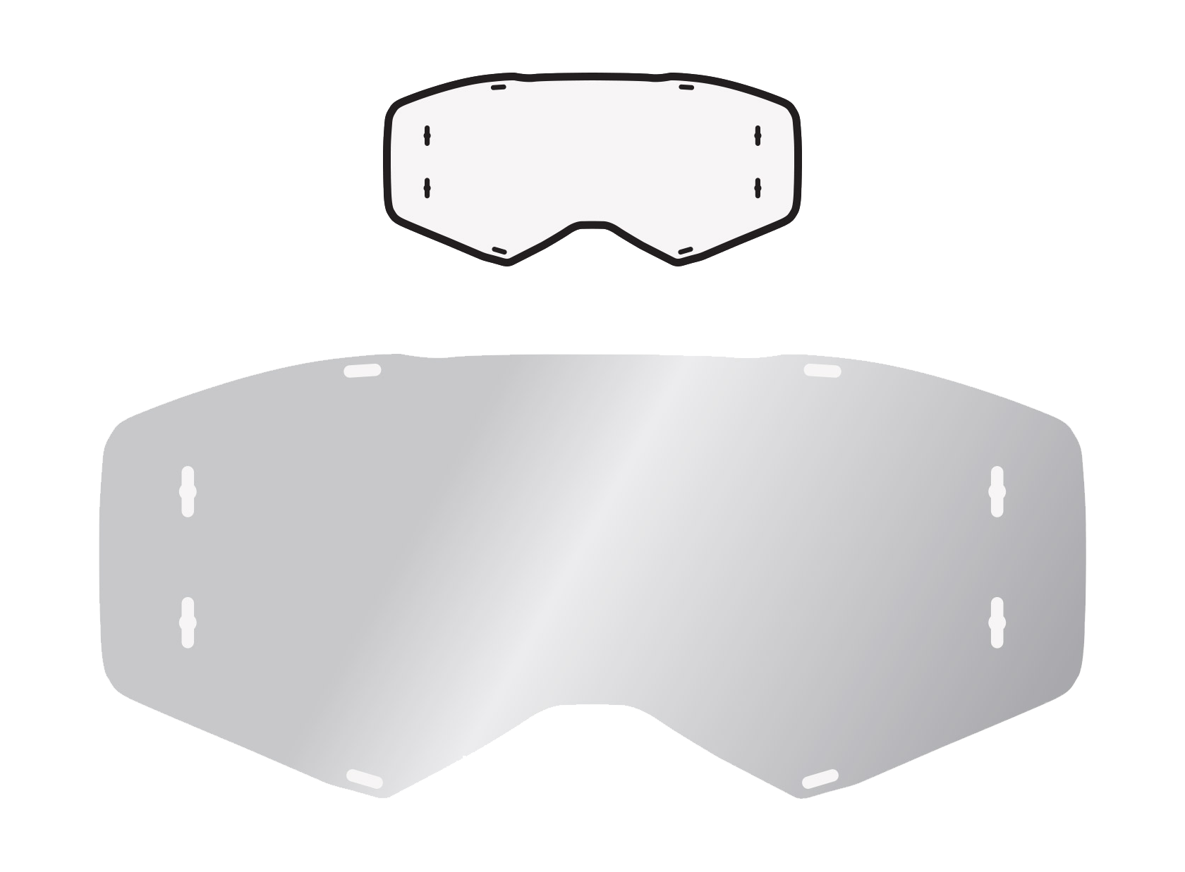 Armor Vision Lens Scott Prospect / Fury - Standaard Clear