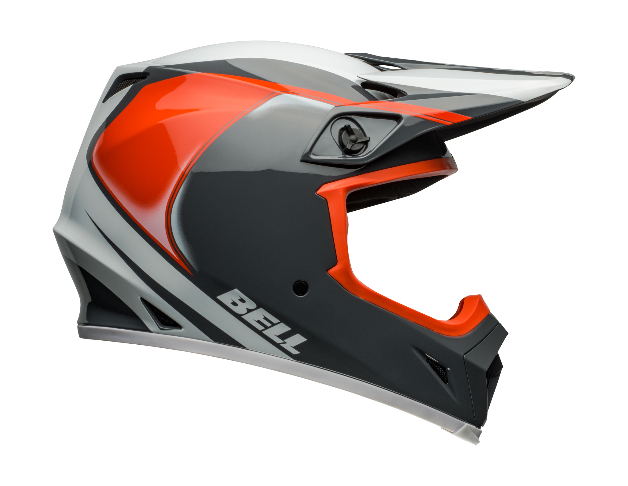 Bell Crosshelm MX-9 Dart - Charcoal / Oranje