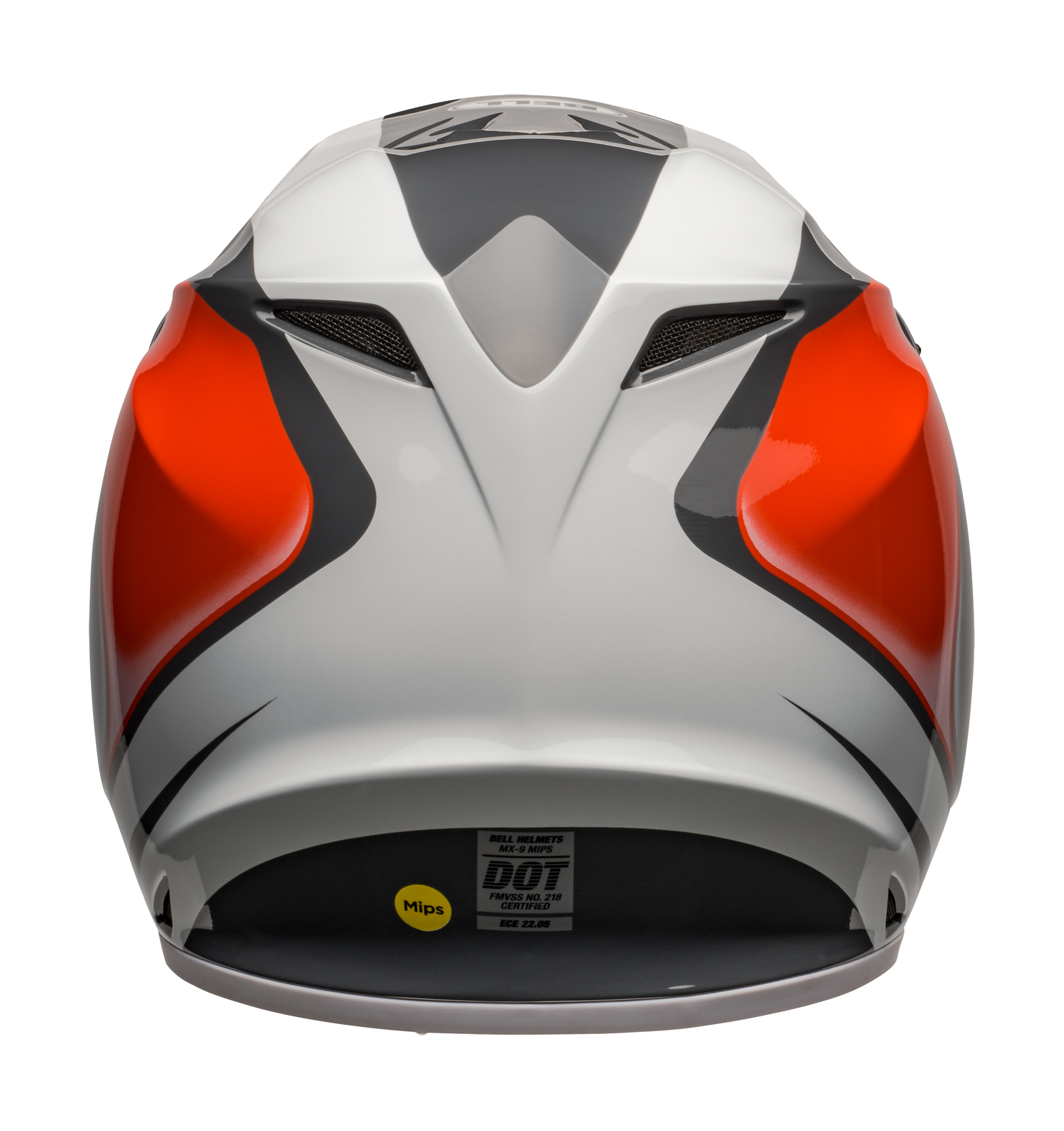 Bell Crosshelm MX-9 Dart - Charcoal / Oranje