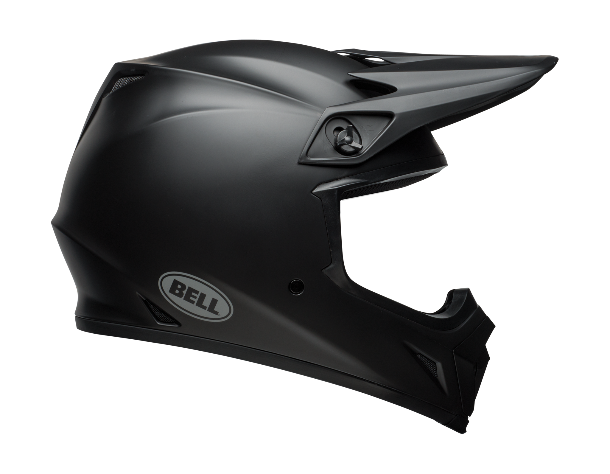 Bell Crosshelm MX-9 Solid - Mat Zwart