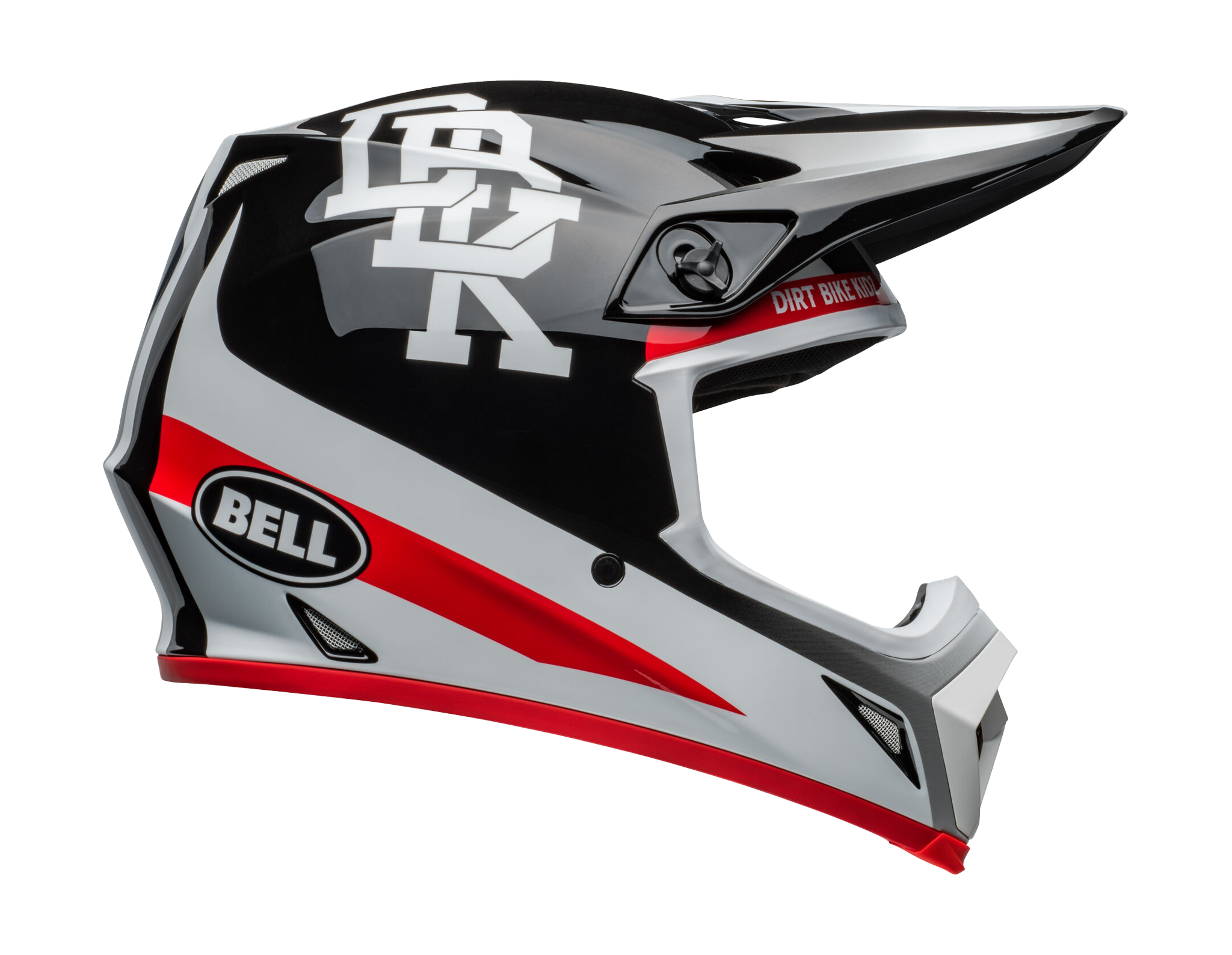 Bell Crosshelm MX-9 Twitch DBK 24 - Zwart / Wit