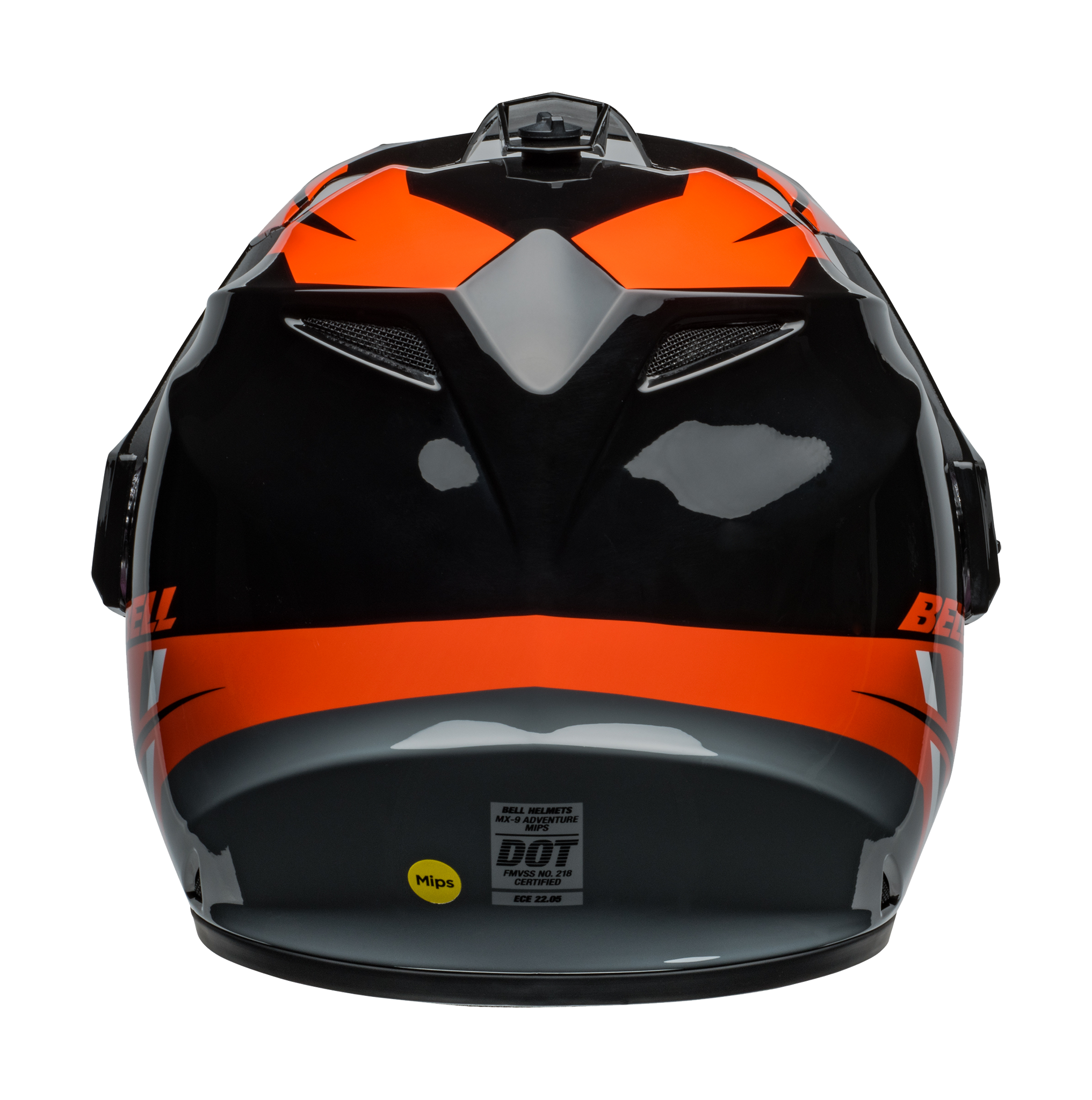 Bell Helm MX-9 Adventure Alpine - Zwart / Oranje
