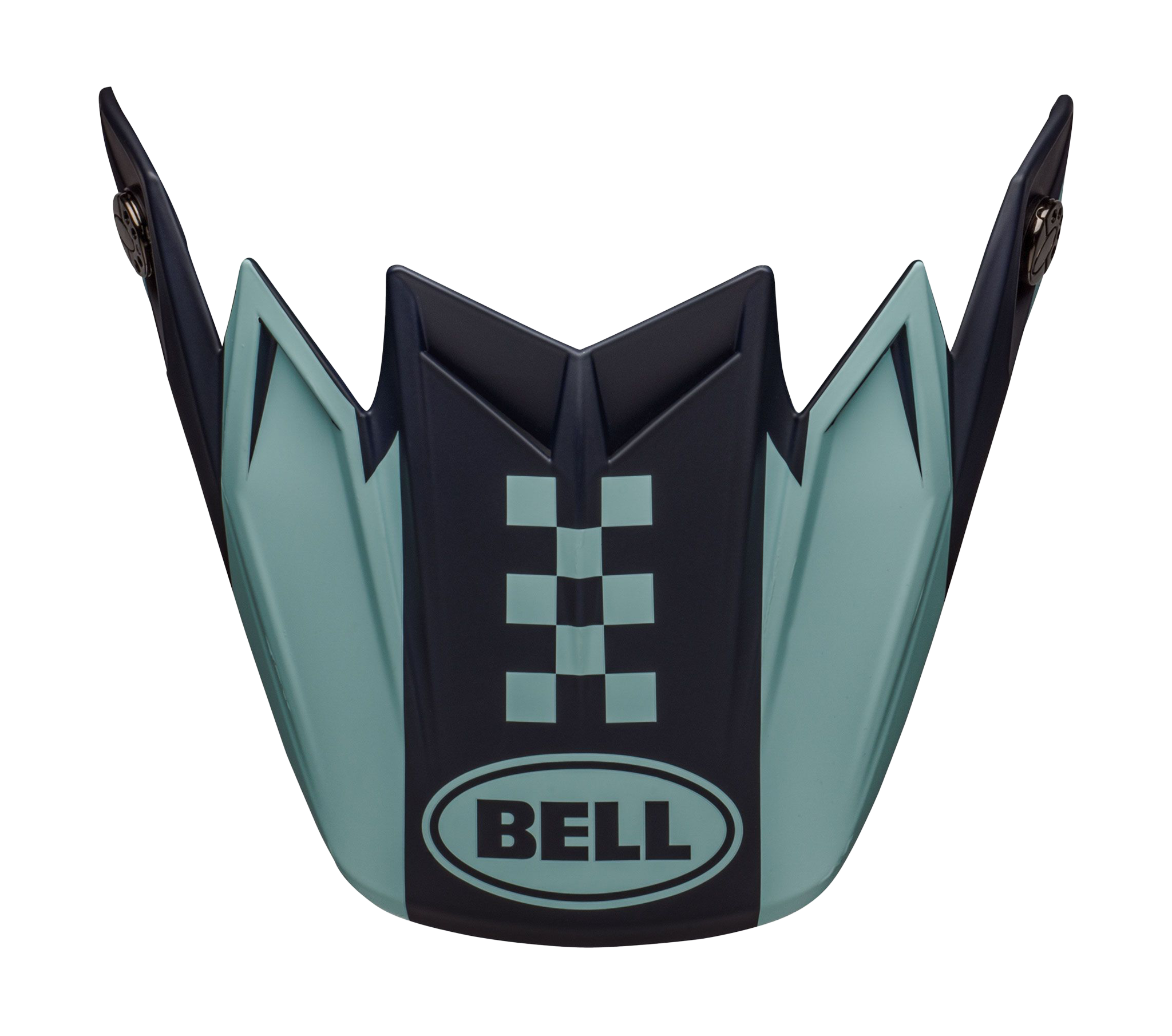 Bell Helmklep Moto-9 Flex Breakaway - Navy / Licht Blauw