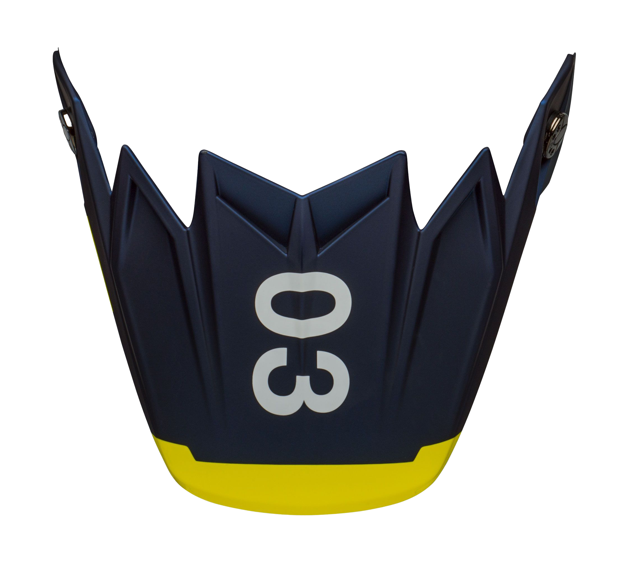 Bell Helmklep Moto-9 Flex Gotland - Blauw / Hi-Viz