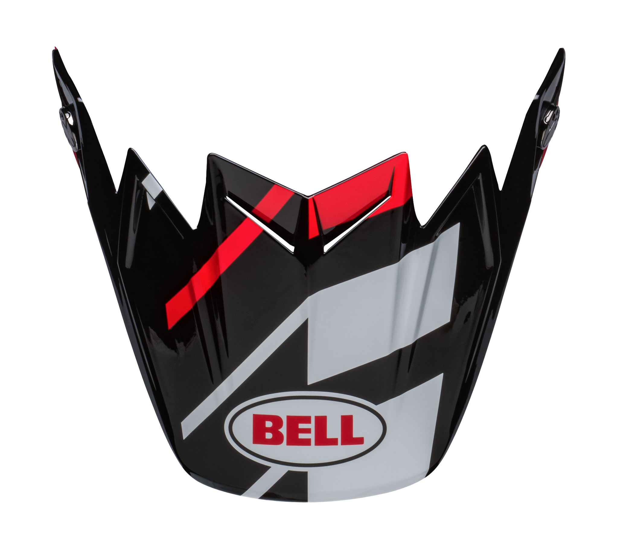 Bell Helmklep Moto-9S Flex Banshee - Zwart / Rood