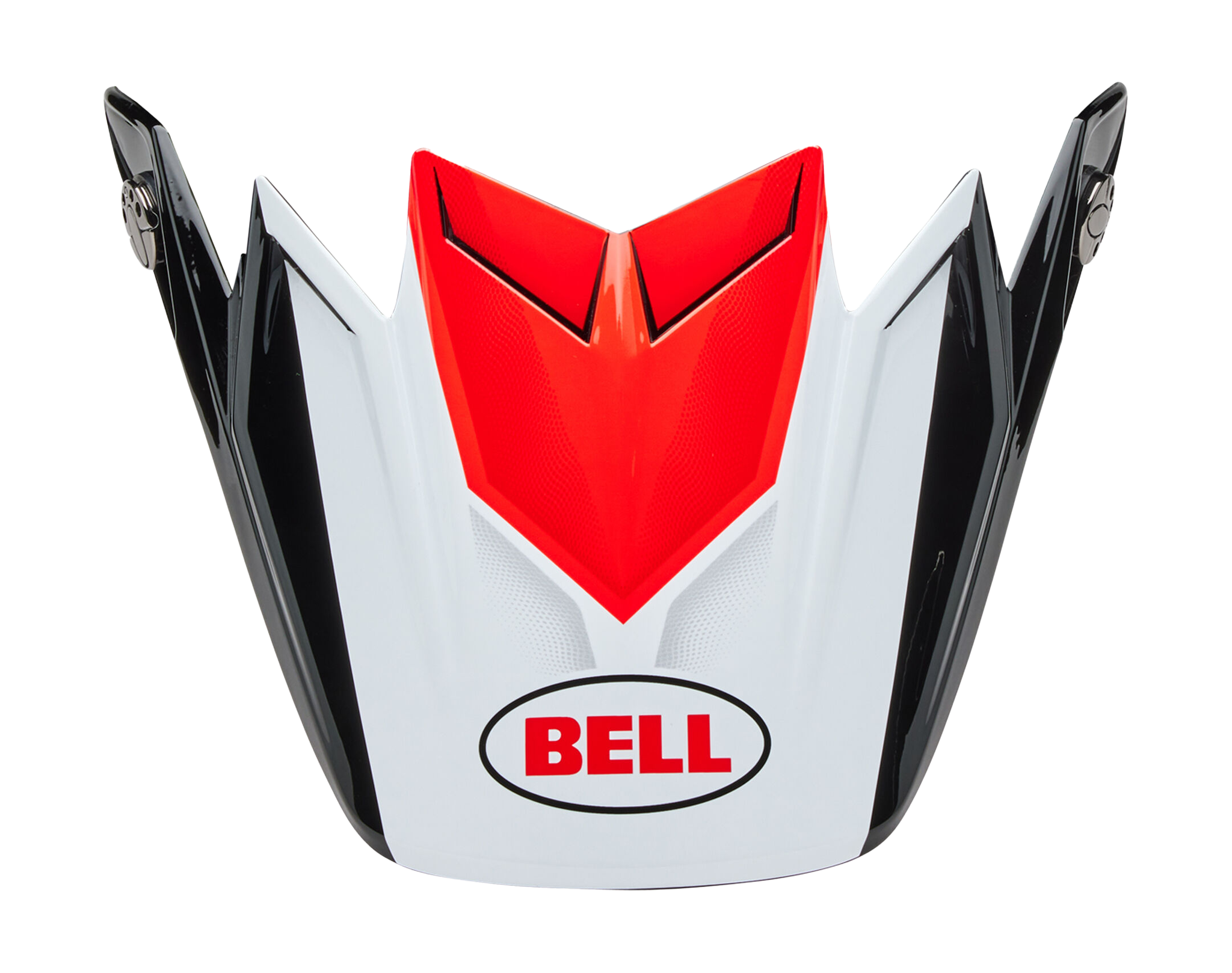 Bell Helmklep Moto-9S Flex Merchant - Rood / Zwart