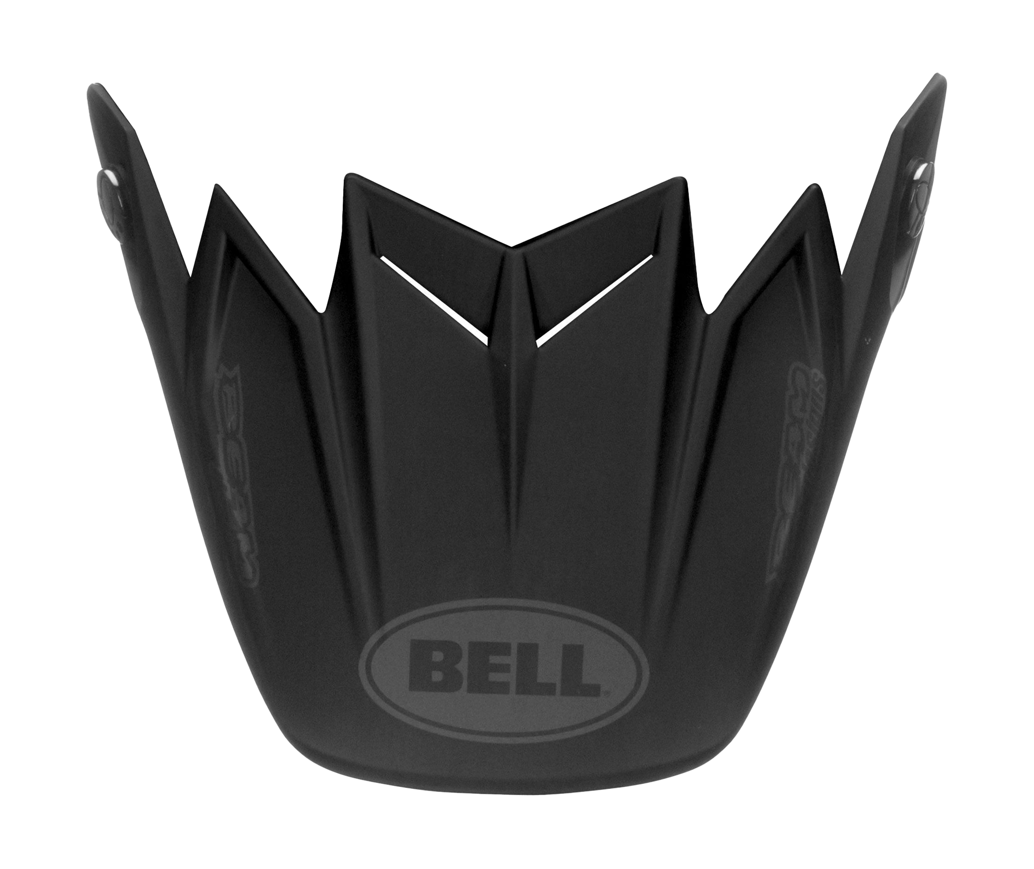 Bell Helmklep Moto-9S Flex Solid - Mat Zwart