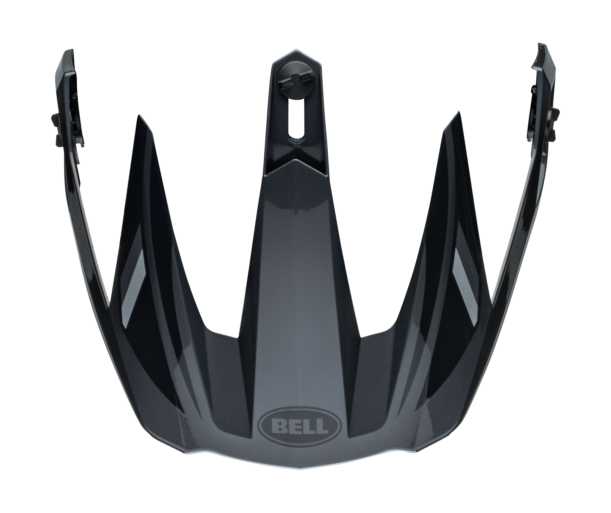 Bell Helmklep MX-9 Adventure Alpine - Charcoal / Zilver