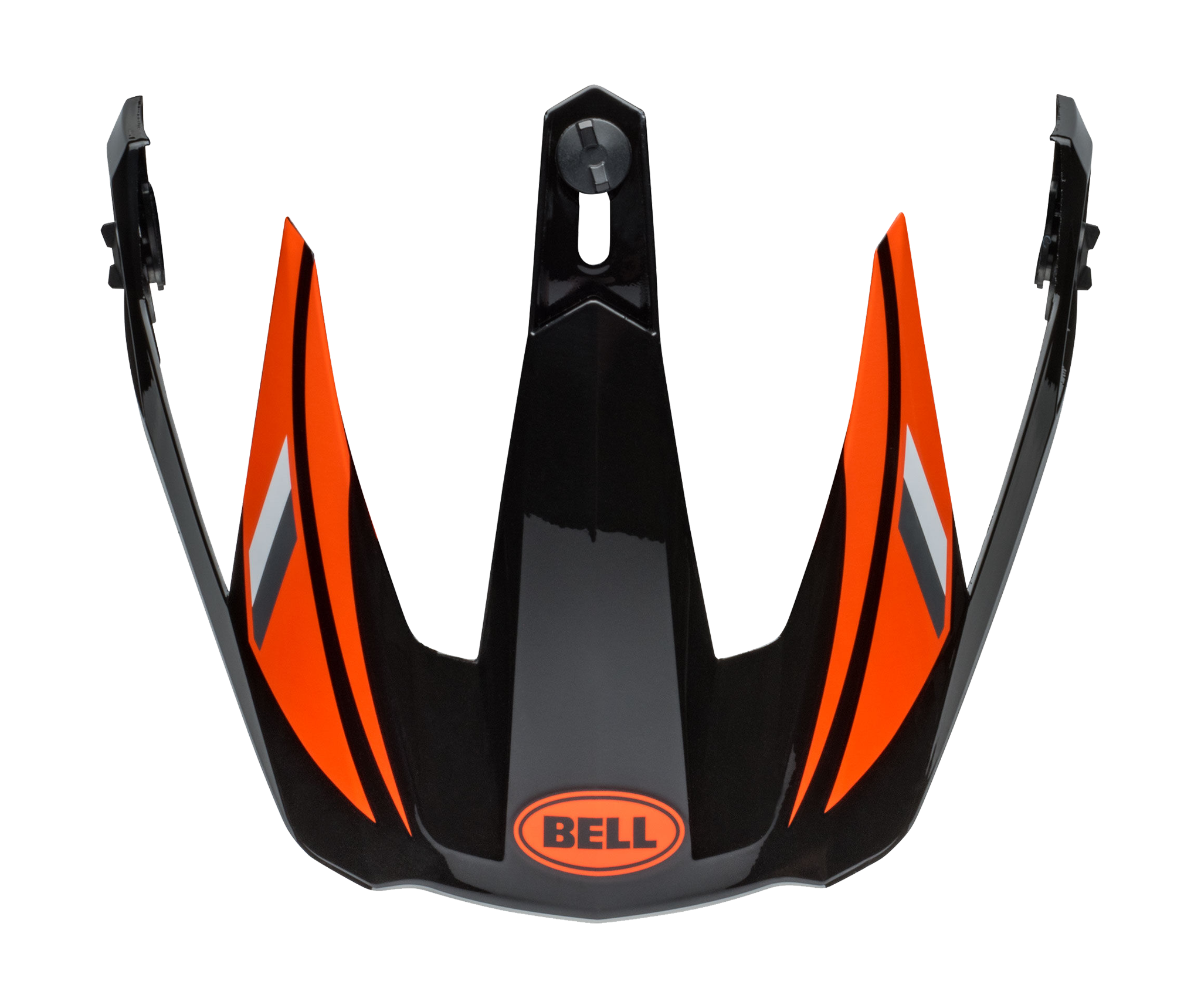Bell Helmklep MX-9 Adventure Alpine - Zwart / Oranje