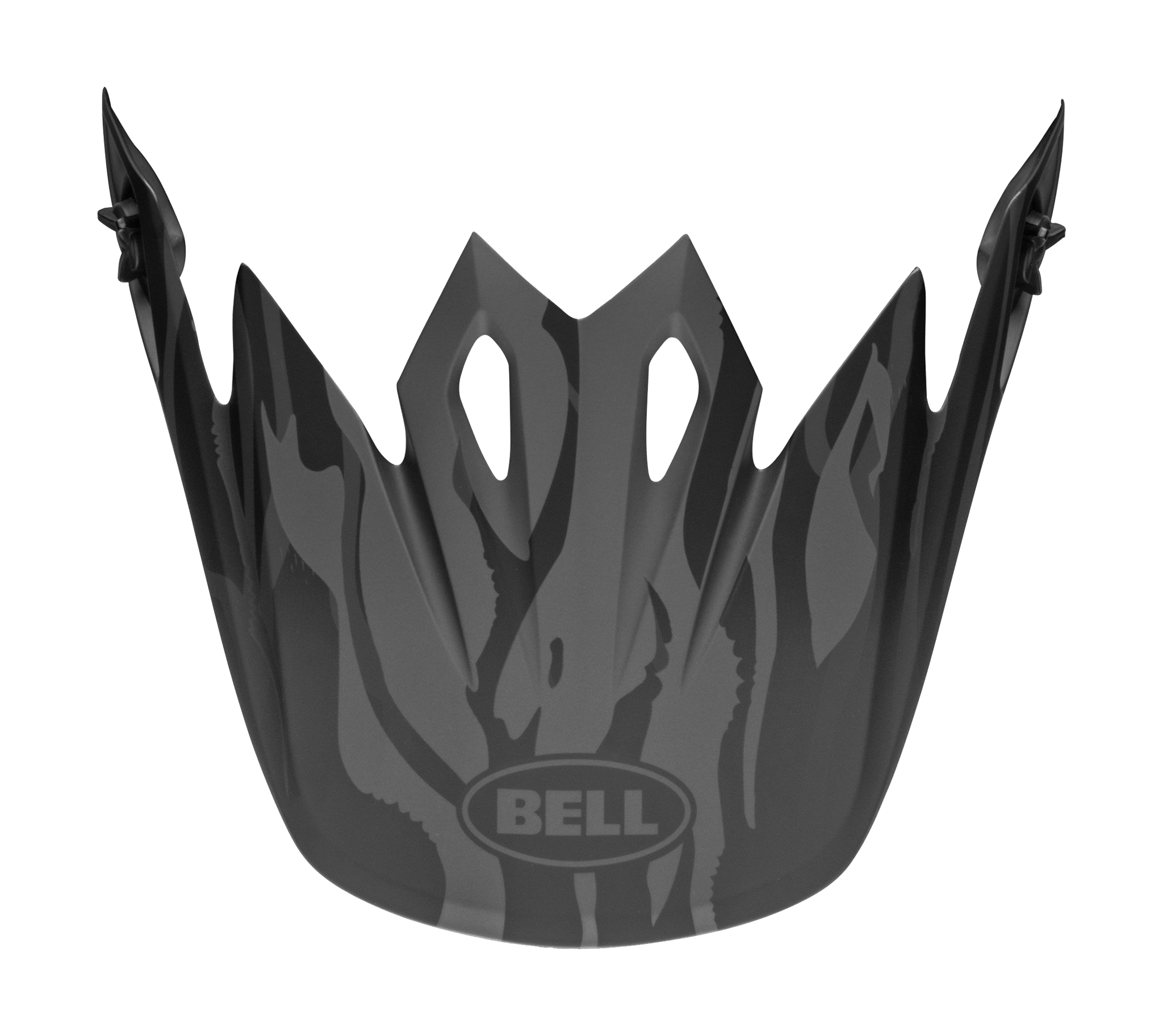 Bell Helmklep MX-9 Decay - Mat Zwart
