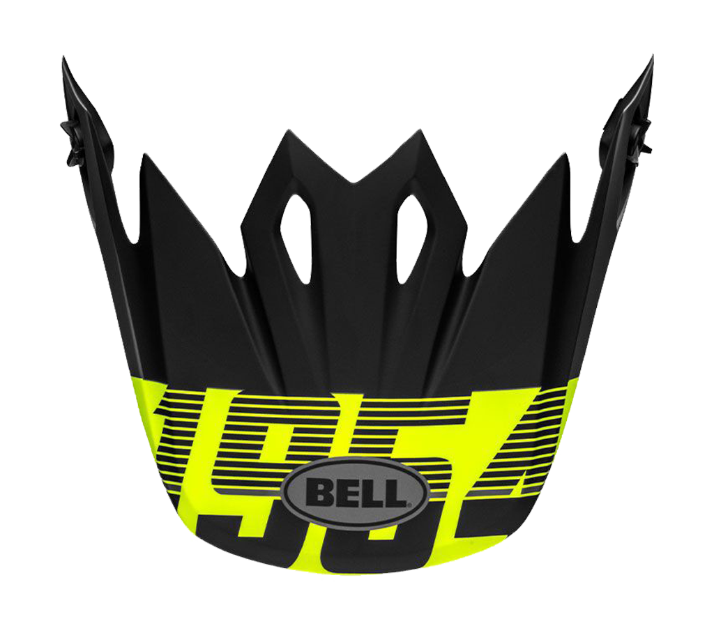 Bell Helmklep MX-9 Strike - Grijs / Zwart / High-Vis