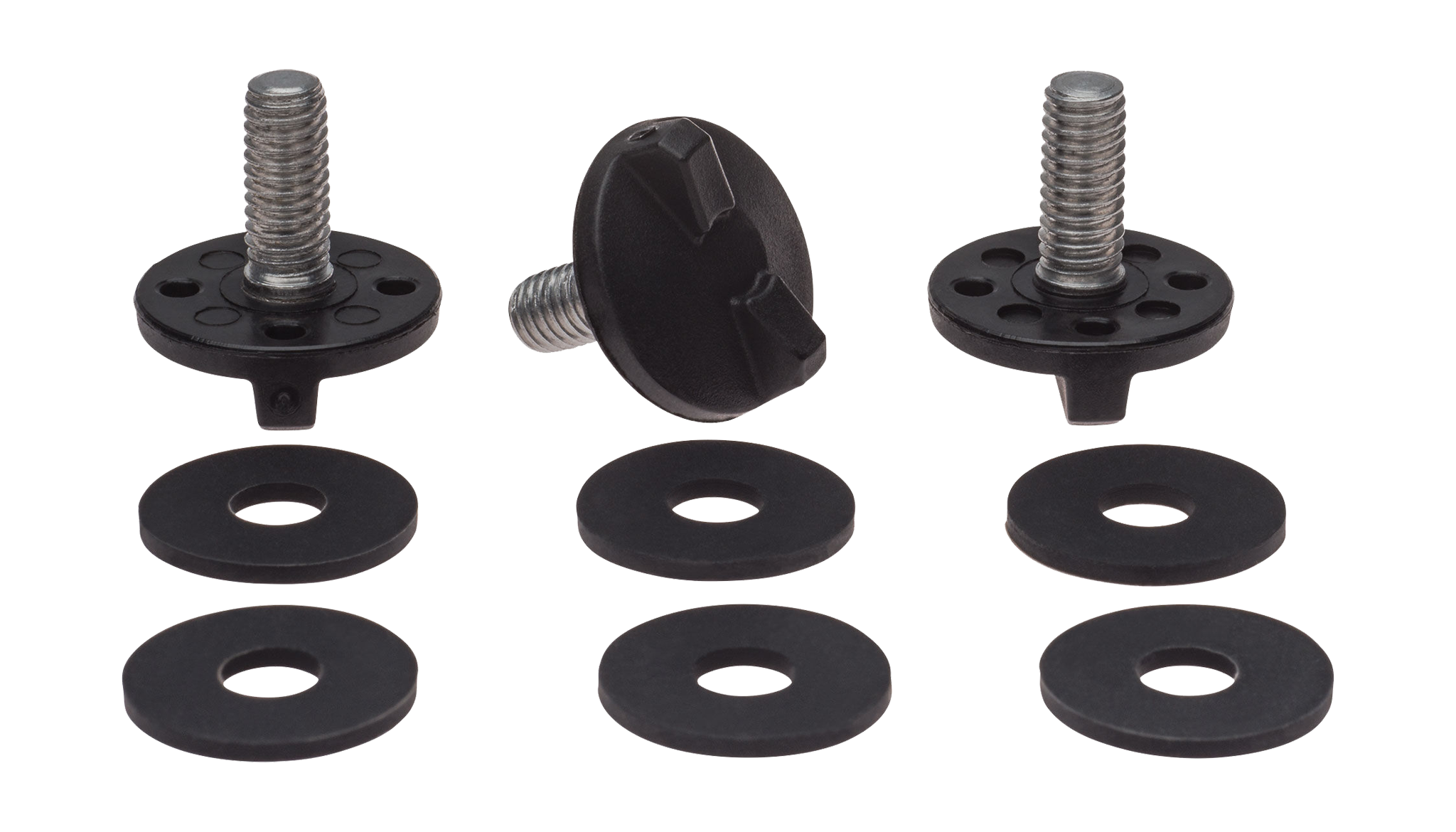 Bell Helmklep Schroeven MX-9 - Zilver - 3 Stuks