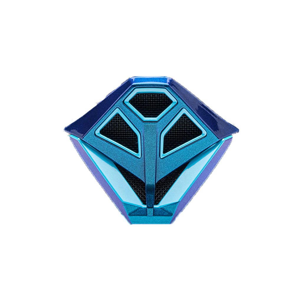 Bell Mondstuk Moto-10 Spherical Cortex - Blauw