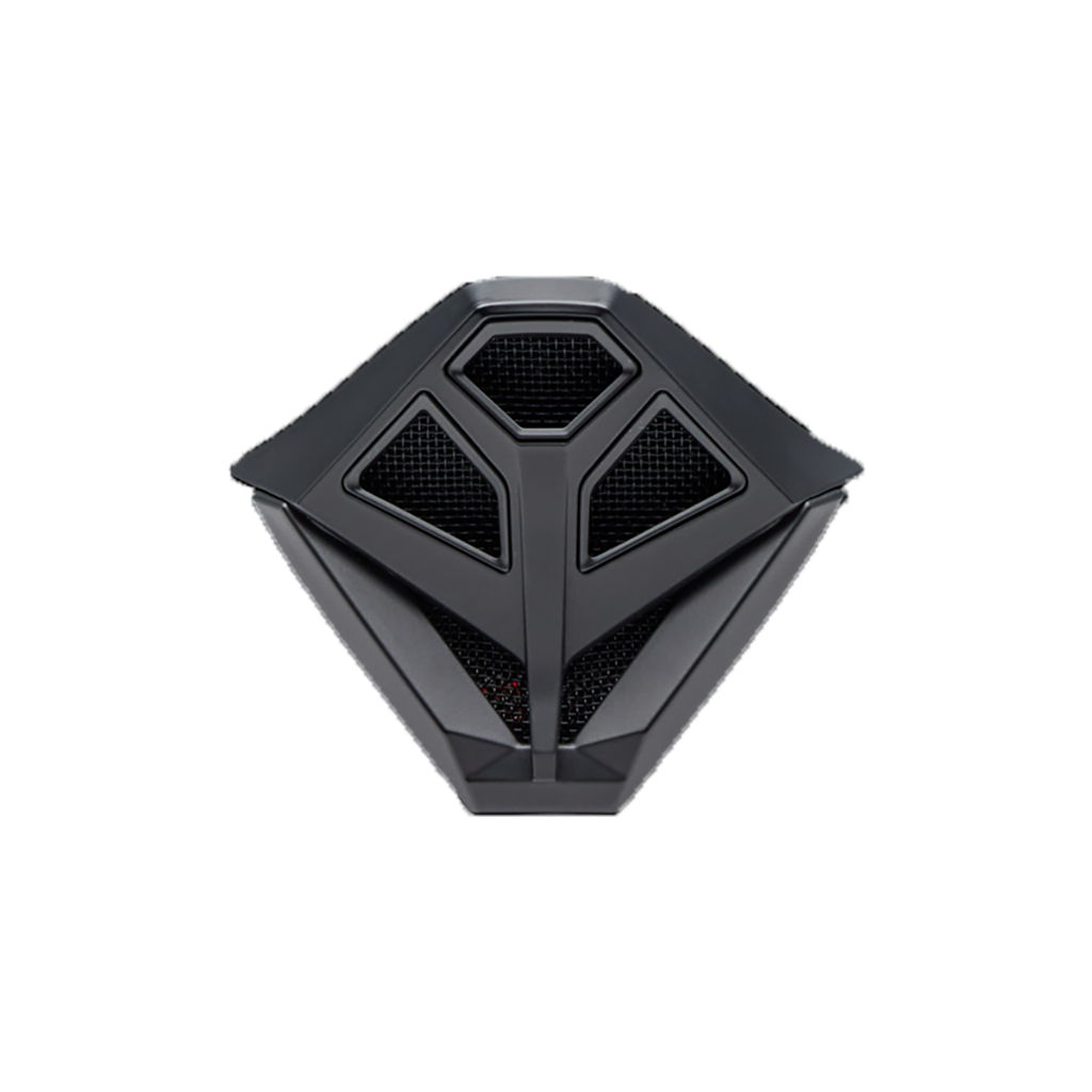 Bell Mondstuk Moto-10 Spherical Fasthouse Raven - Mat Zwart / Wit