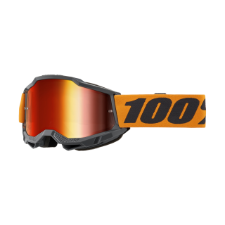 100% Crossbril Accuri 2 Orange - Spiegel Rood Lens