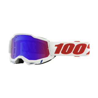100% Crossbril Accuri 2 Pure - Spiegel Rood / Blauw Lens