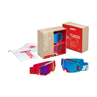 100% Crossbril ARmatic Donut Jett Lawrence - Spiegel Multi Lens - 2 Stuks